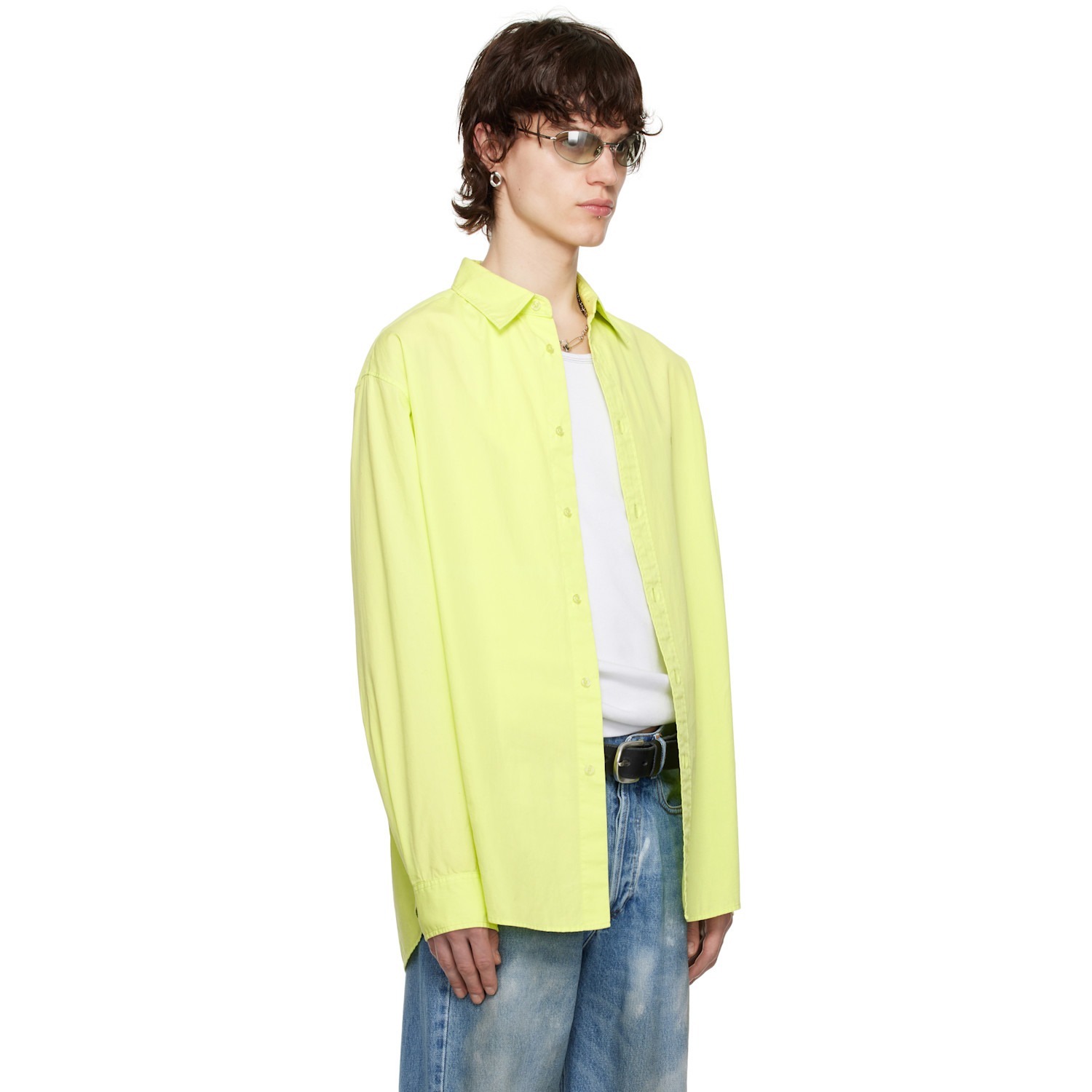  Still Kelly Green Oversized Fit Shirt 