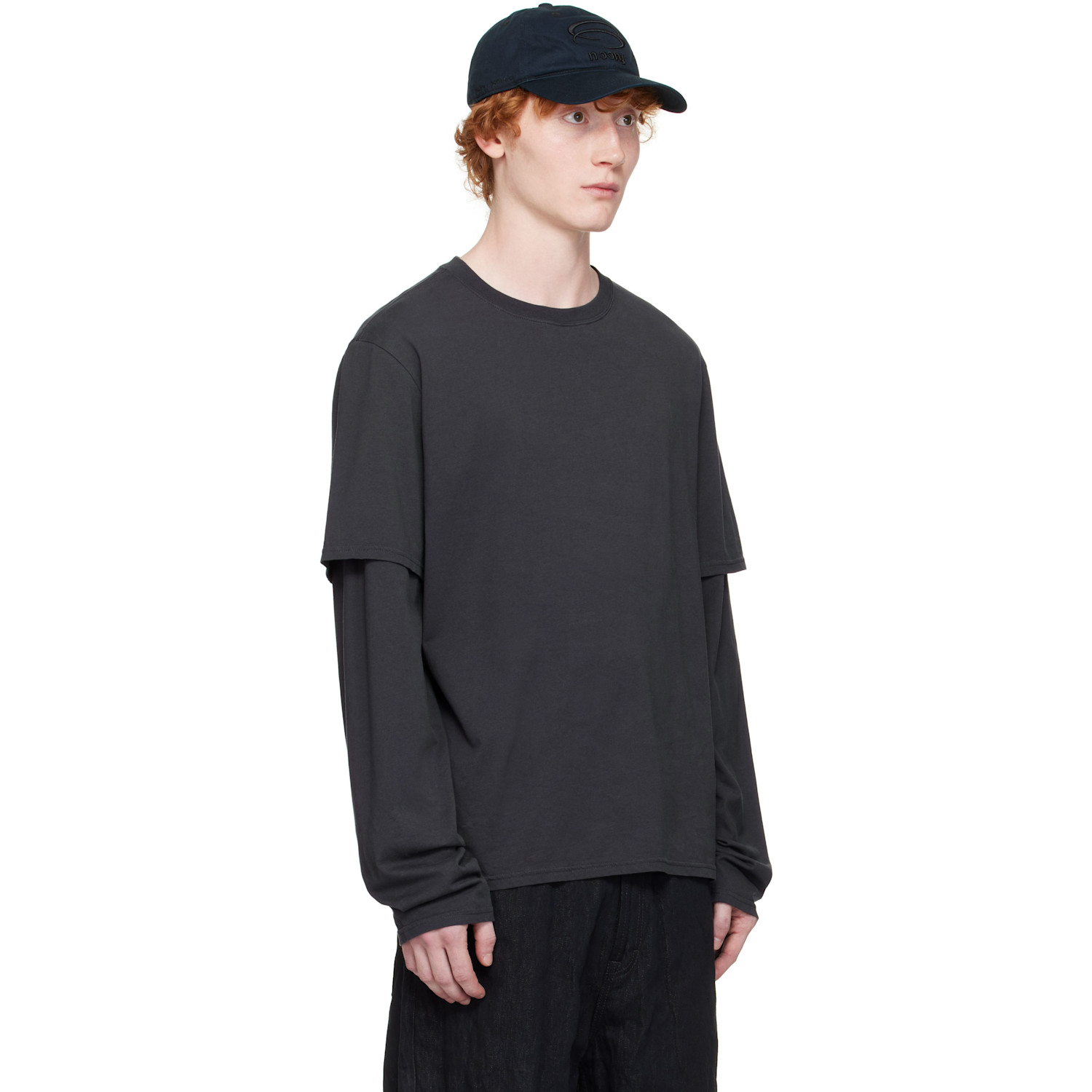  Still Kelly Black Layered 'winner' T-shirt 