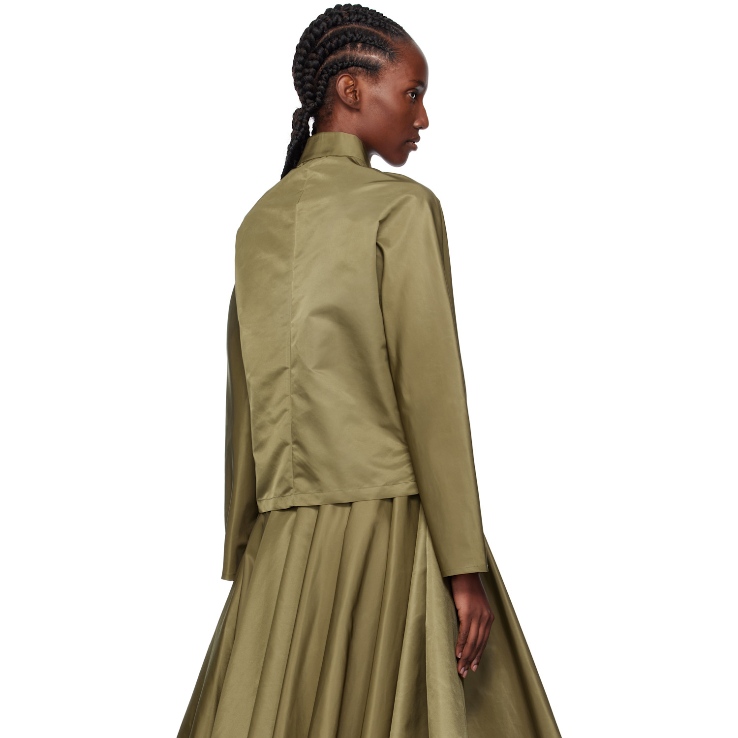  Ao Yes Khaki Tang Shirt Jacket 