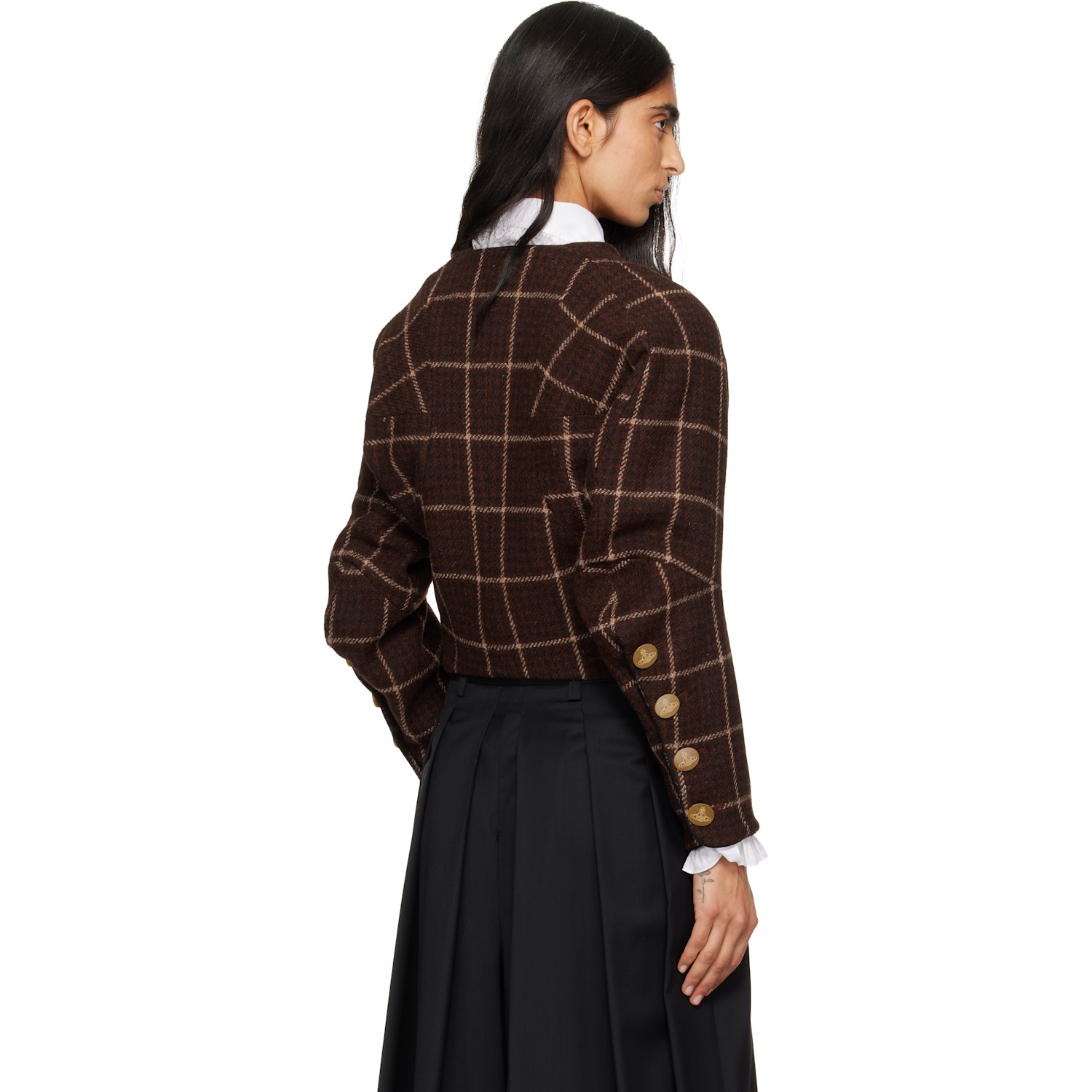  Vivienne Westwood Brown Pourpoint Jacket 
