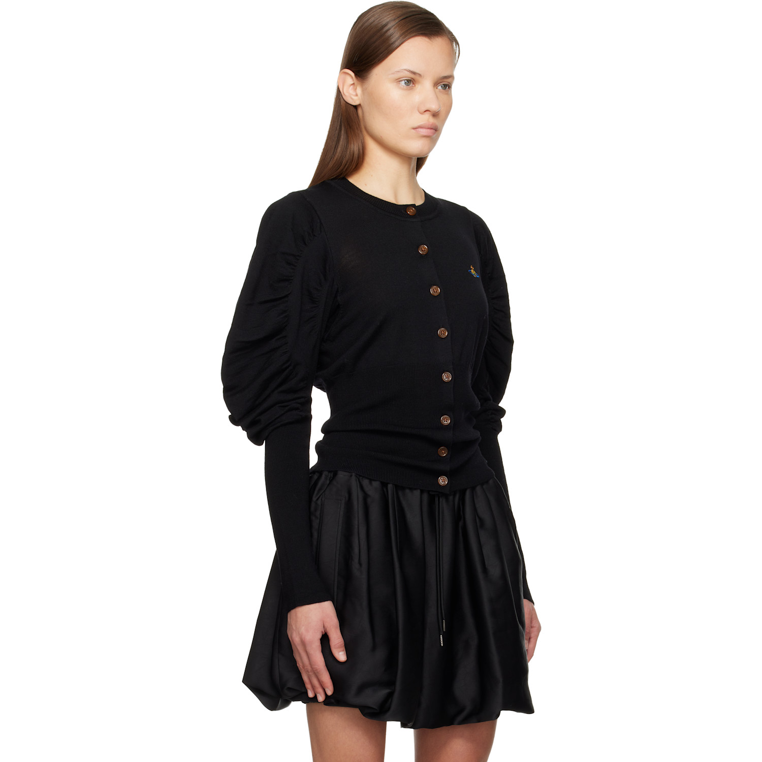  Vivienne Westwood Black Eli Cardigan 