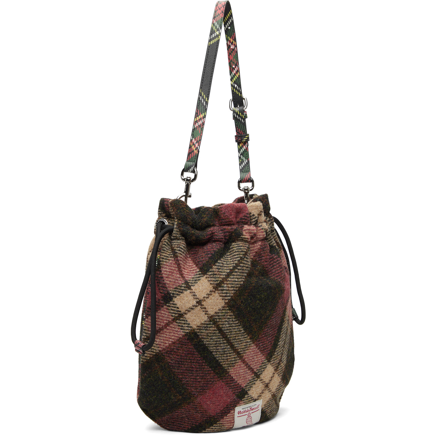  Vivienne Westwood Red & Brown Drawstring Pouch 