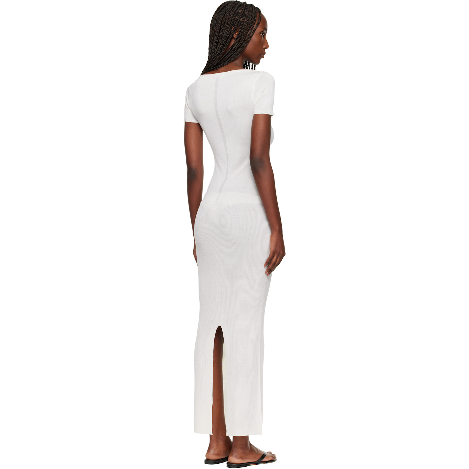  Judy Turner Off-white Judson Maxi Dress 