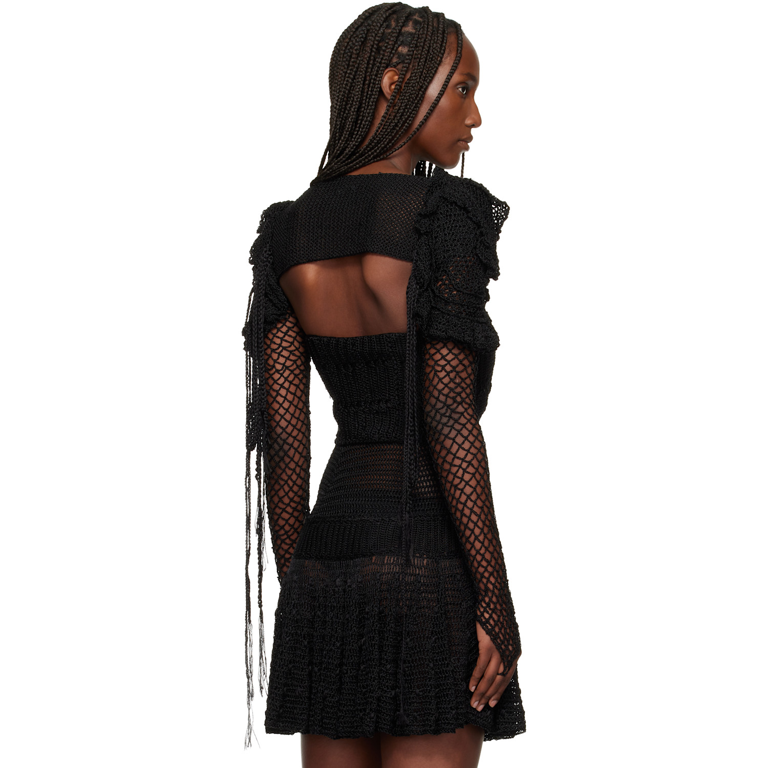  Judy Turner Black Scylla Shrug Top 
