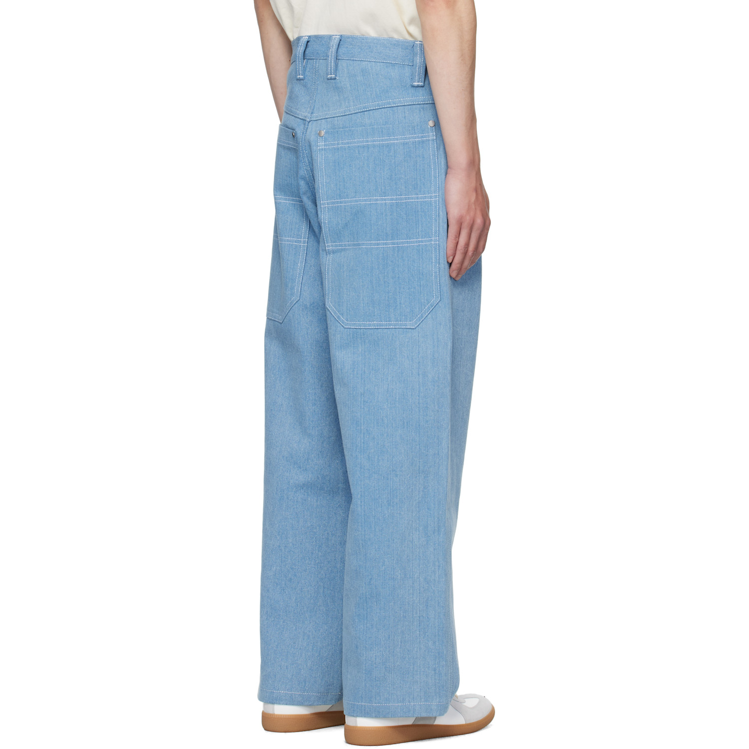  Colbo Blue Big Pocket Jeans 
