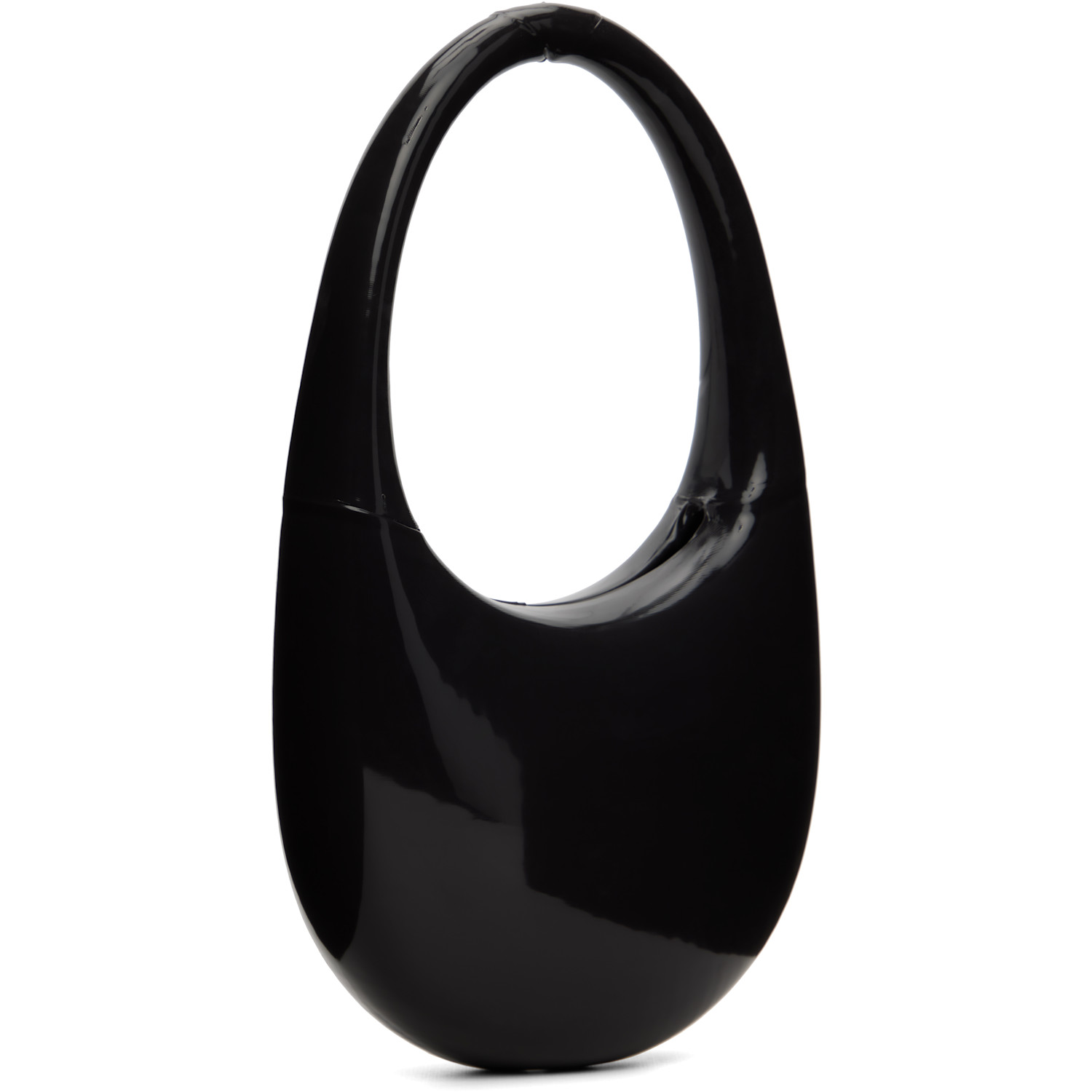  Coperni Black Liquid Print Swipe Bag 