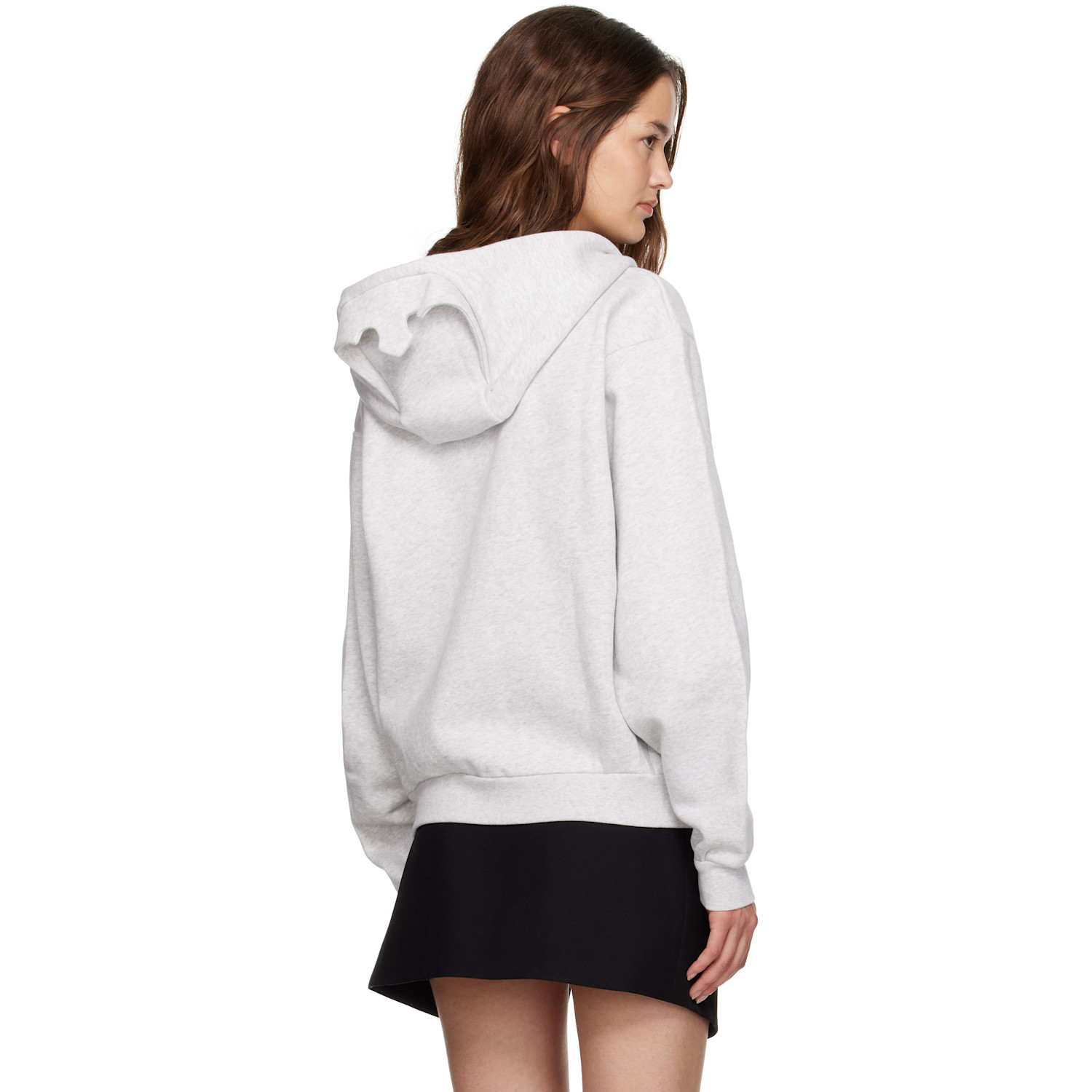 Coperni Gray Disney Crown Zip Up Hoodie 