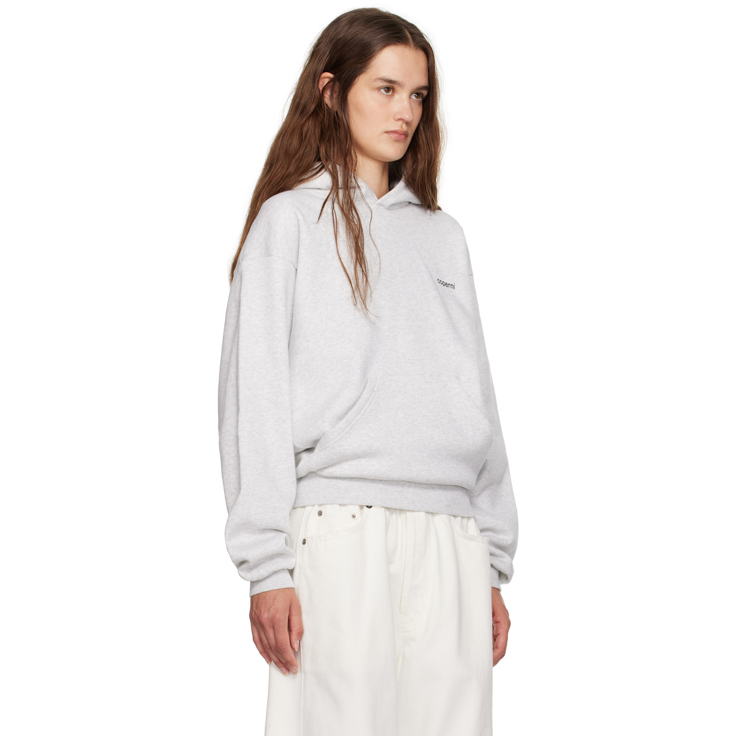  Coperni Gray Horn Hoodie 
