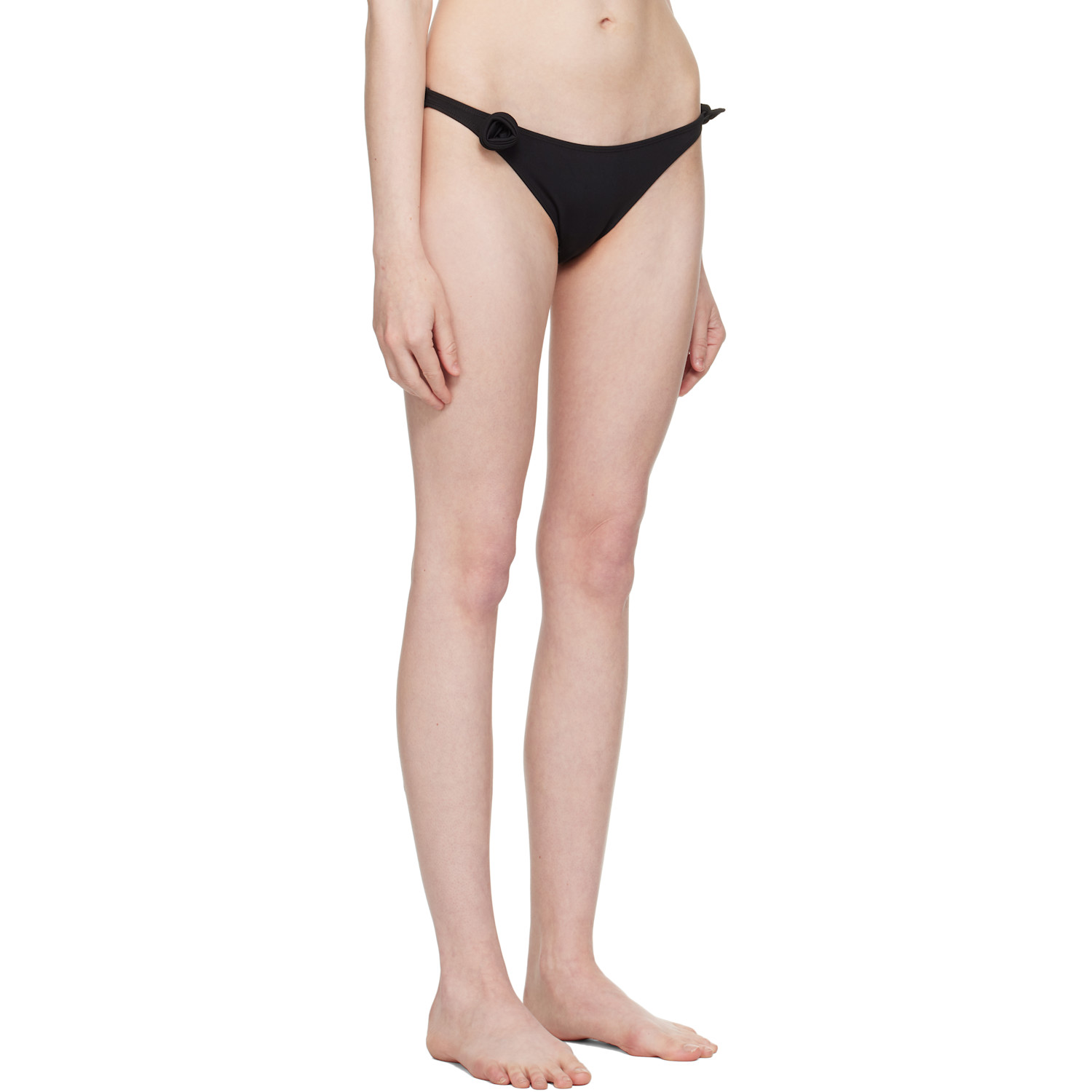 Coperni Black Flower Bikini Bottom 