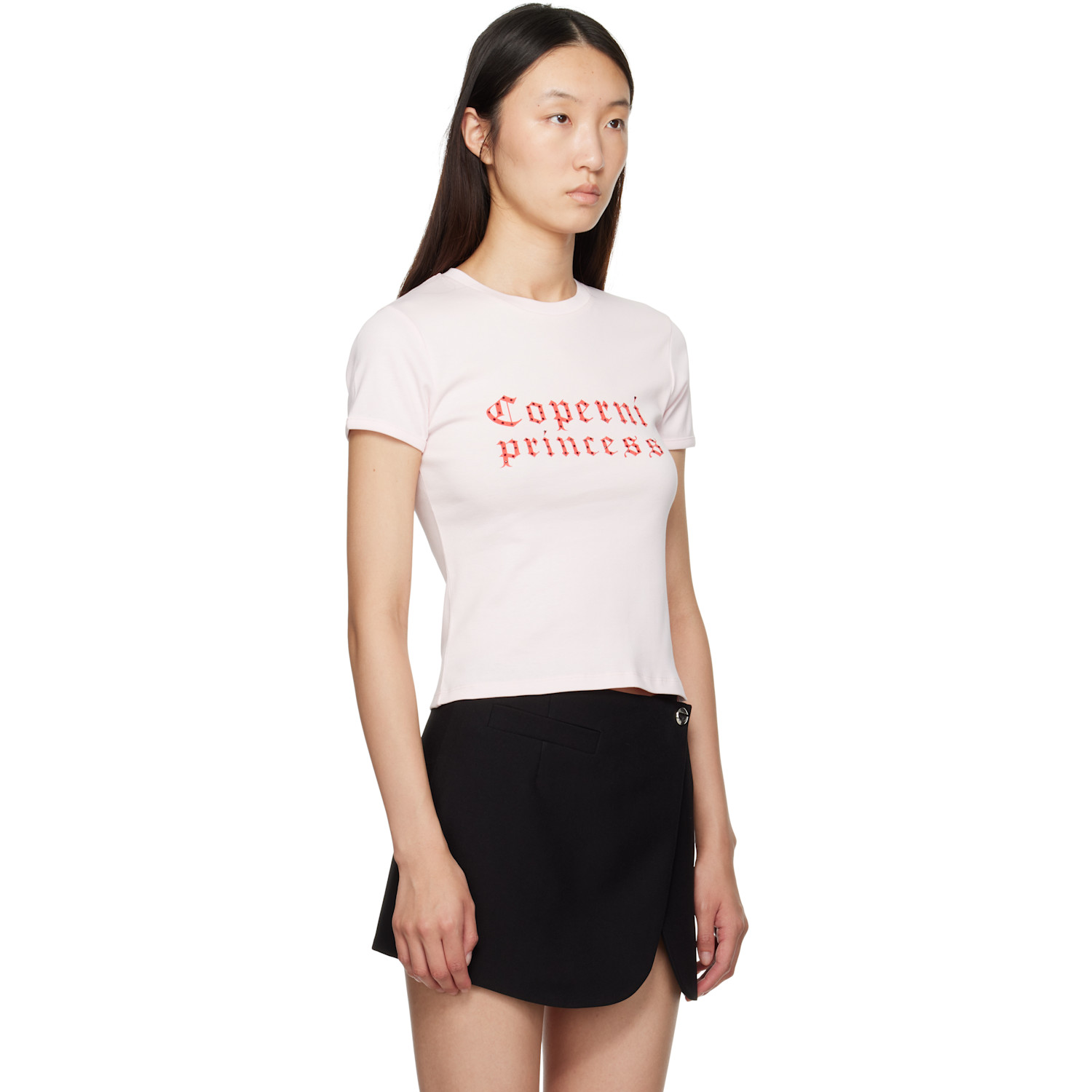  Coperni Pink 'coperni Princess' Slim-fit T-shirt 