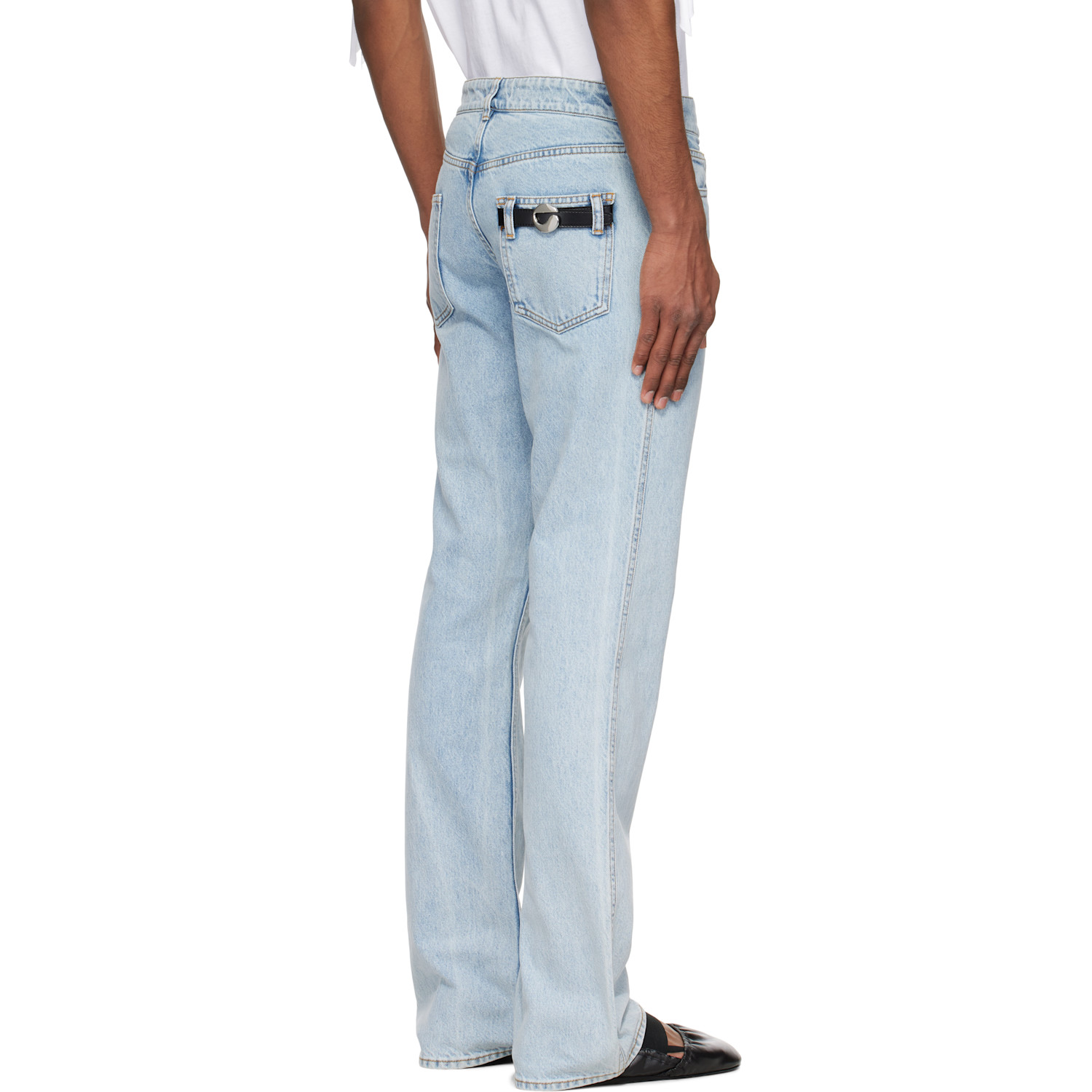  Coperni Blue Disney Crown Jeans 