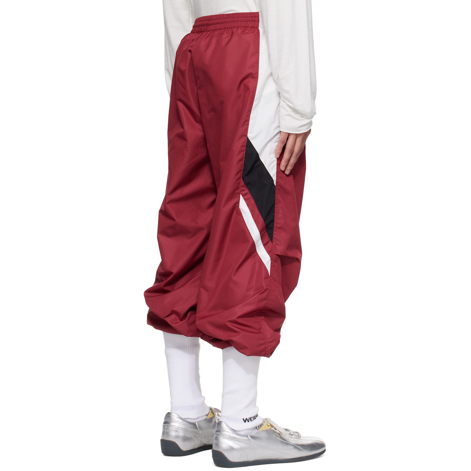 We11done Red Socks Track Pants 