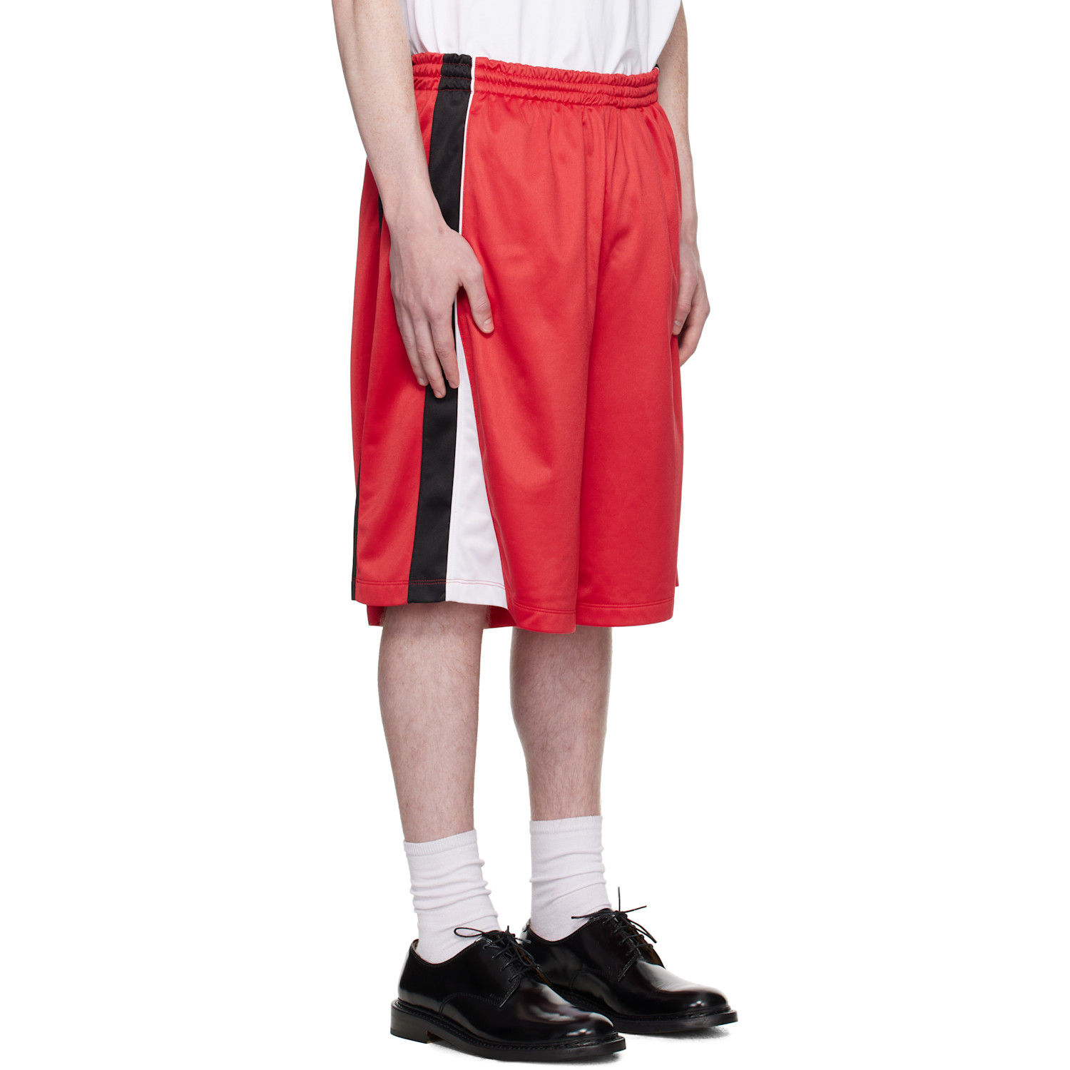  We11done Red Se11done Track Shorts 