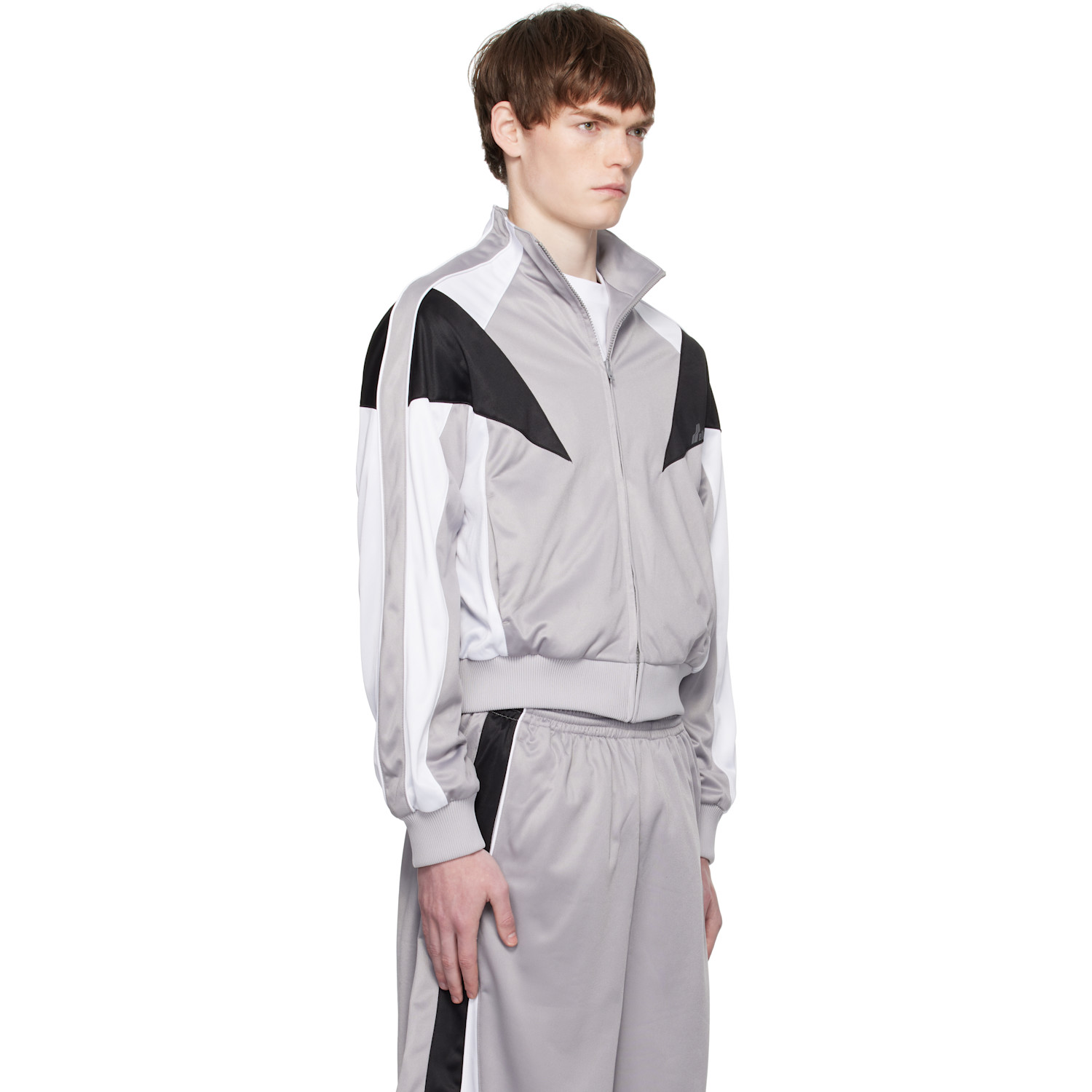  We11done Gray Se11done Track Jacket 