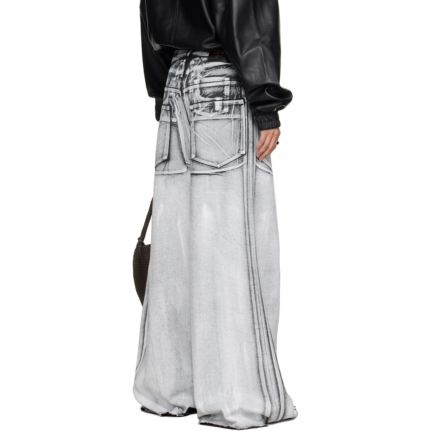  Lu'u Dan Gray Radiation Dumpster Jeans 