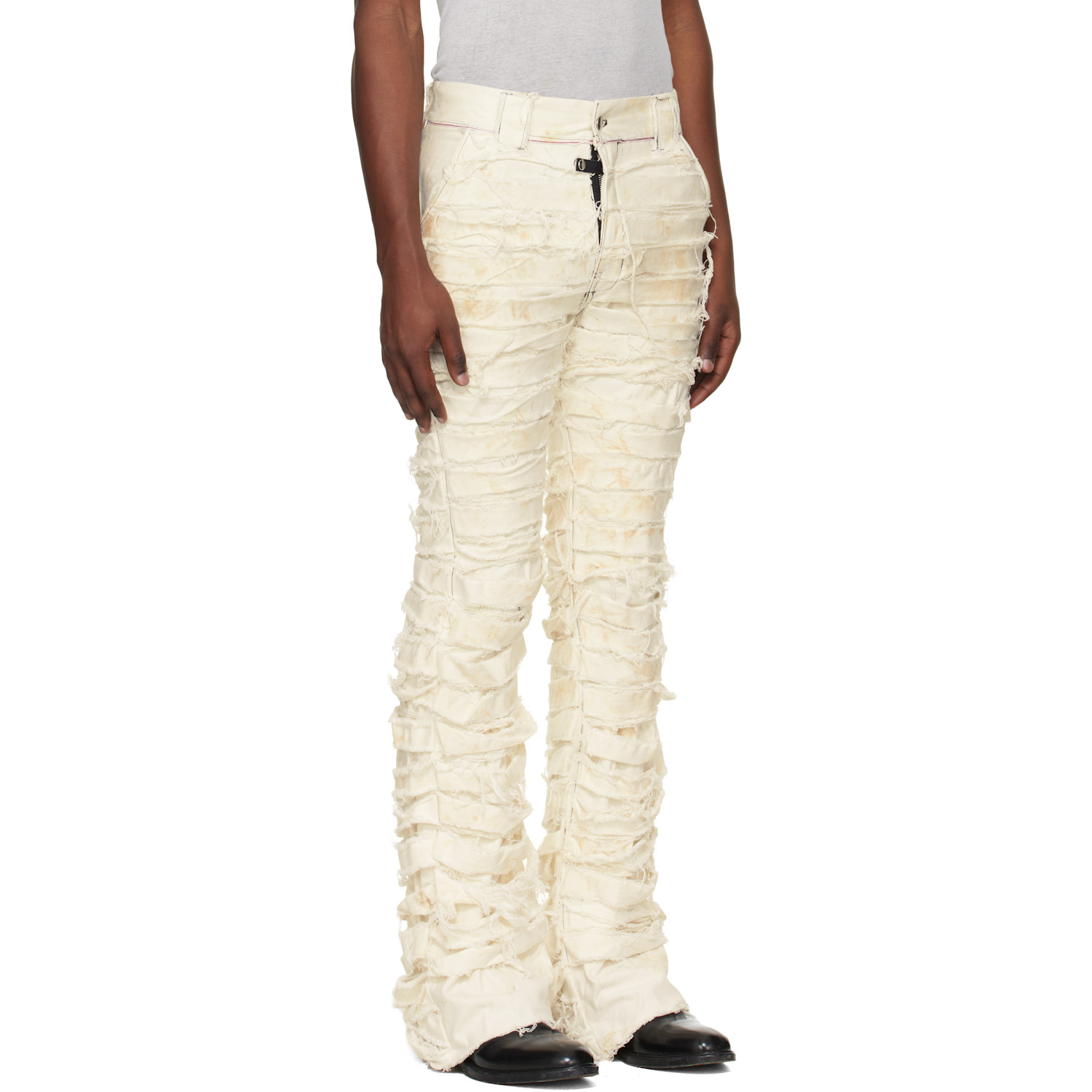  Swampgod White Lazarus Trousers 