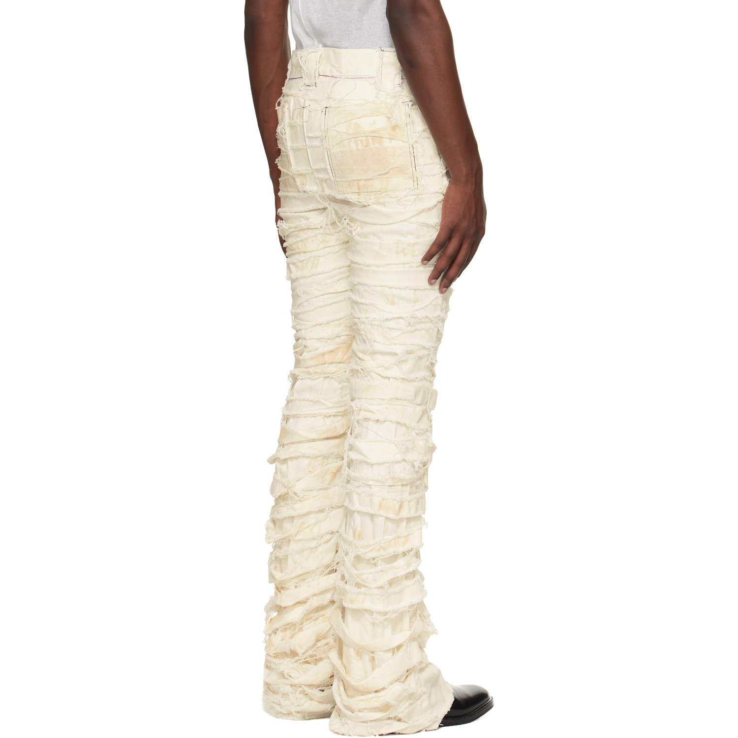  Swampgod White Lazarus Trousers 