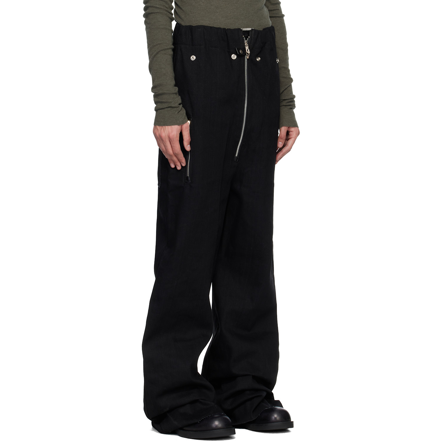 Swampgod Black Palombaro Bottom Trousers 