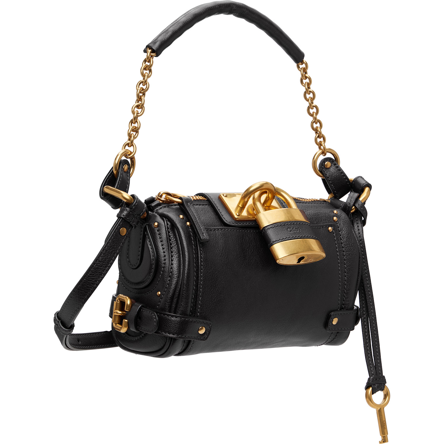  Chloé Black Small Paddington Chain Bag 