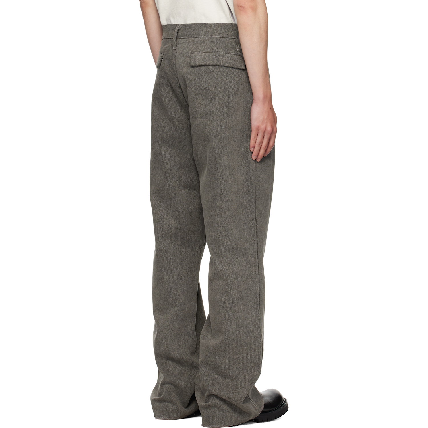  Alexander Digenova Gray Limo Trousers 