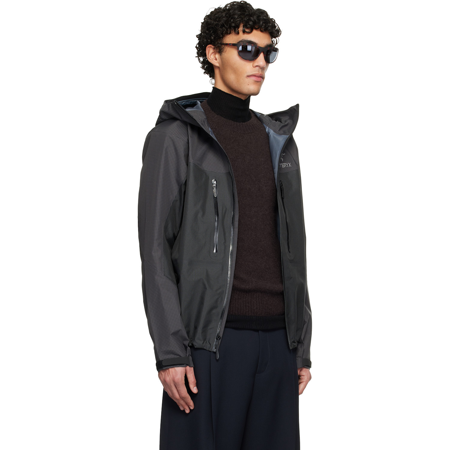  Arc'teryx Black Alpha Jacket 