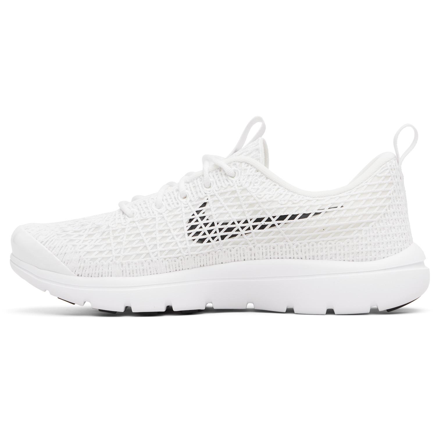 Comme Des Garçons Homme Plus White Nike Edition Air Flymesh Sneakers 
