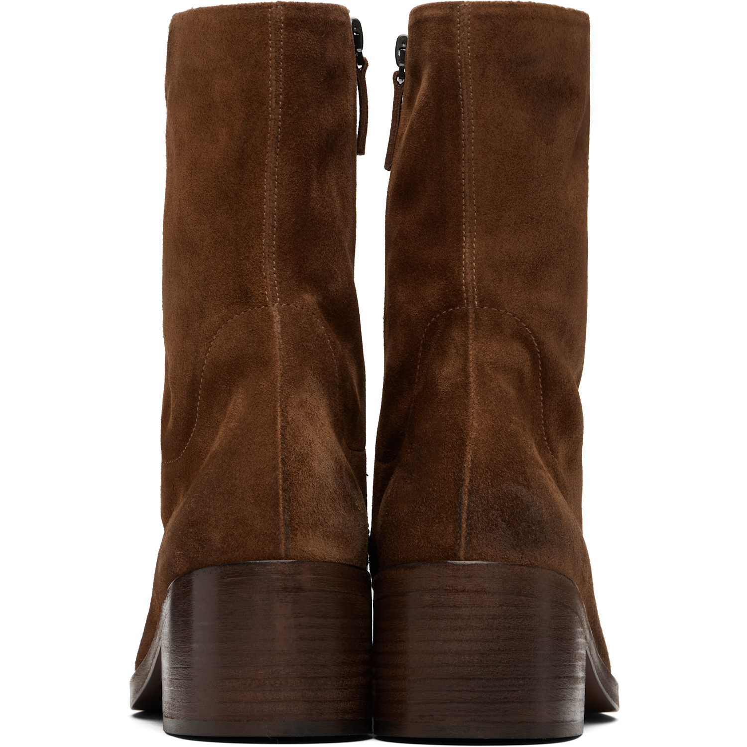  Marsèll Brown Cassello Ankle Boots 