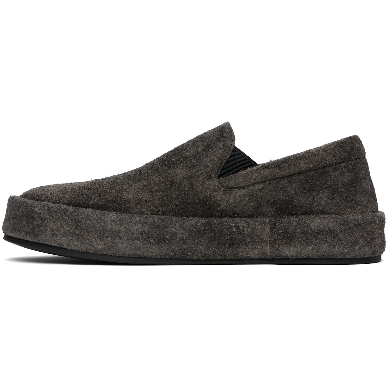  Marsèll Black Cassapelle Slip-on Sneakers 