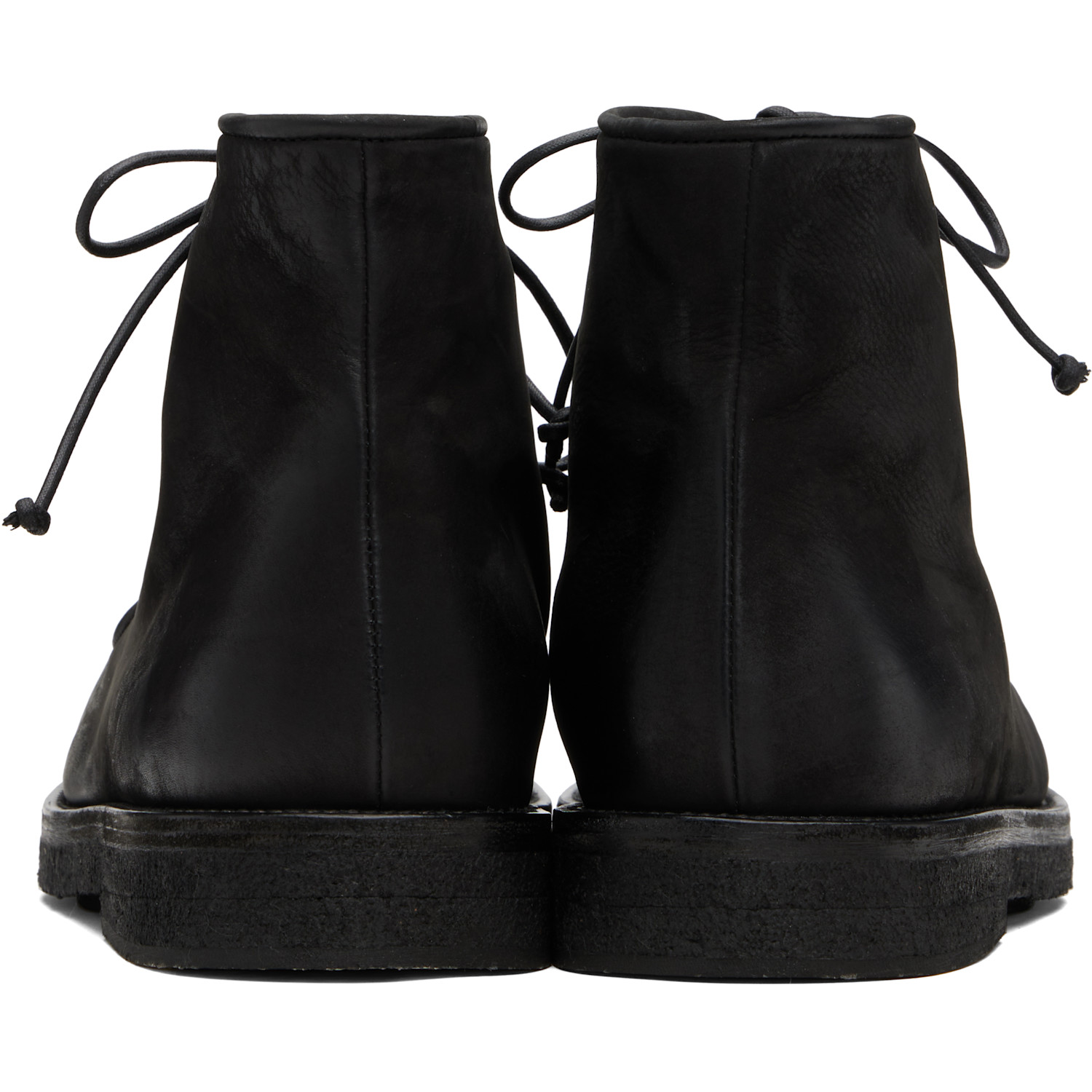  Marsèll Black Moccar Boots 