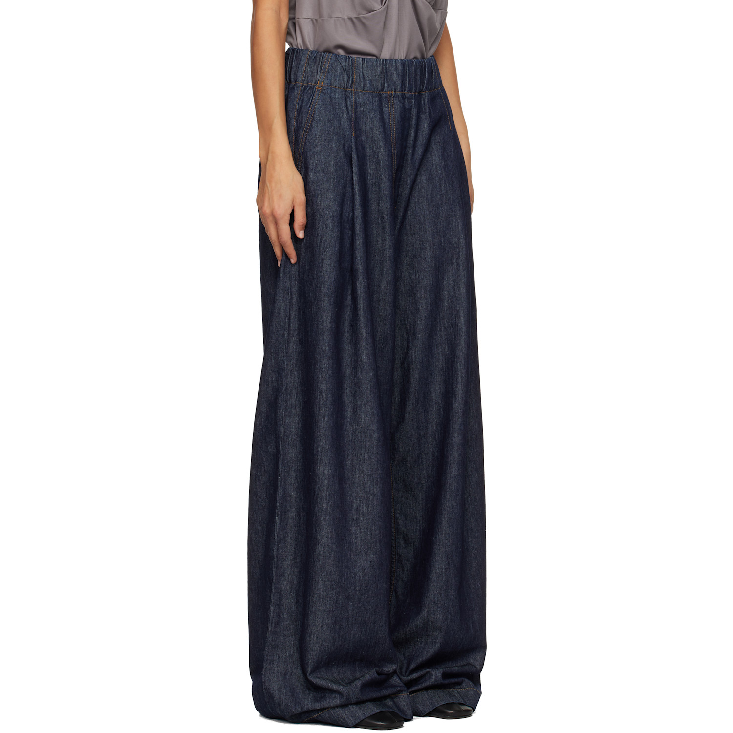  Dries Van Noten Blue Wide Leg Jeans 