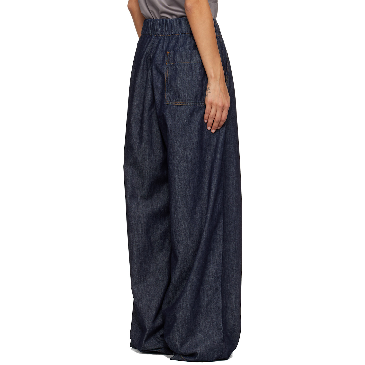  Dries Van Noten Blue Wide Leg Jeans 