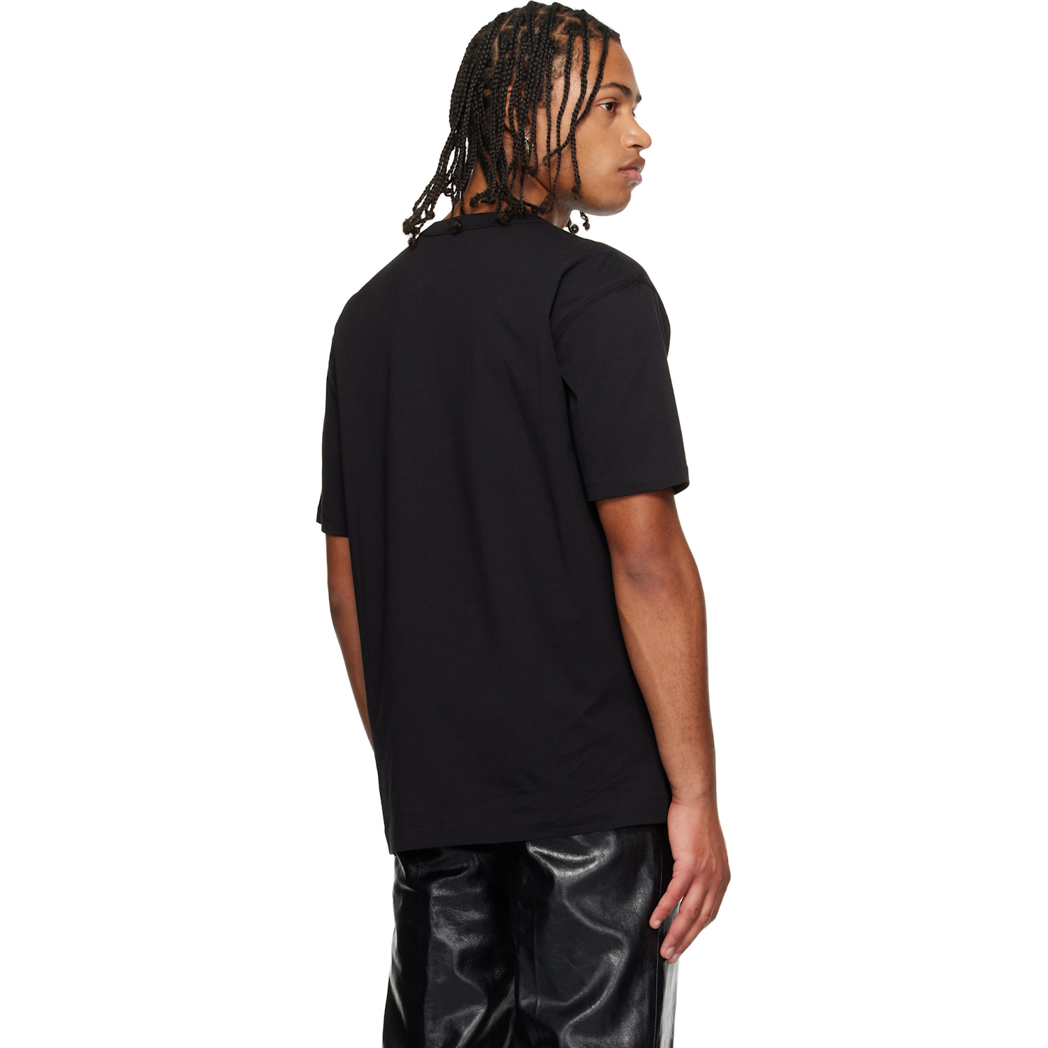  Dries Van Noten Black Printed T-shirt 