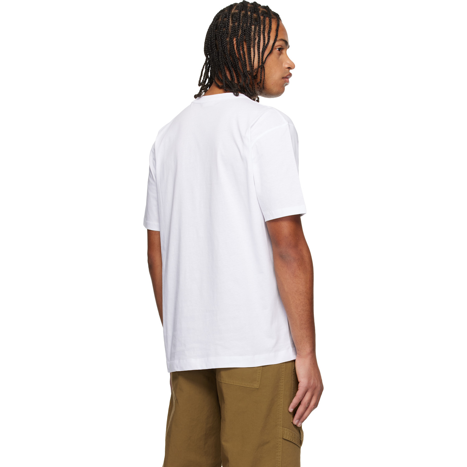  Dries Van Noten White Printed T-shirt 