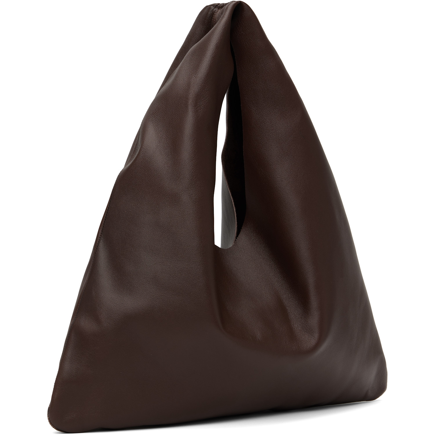 The Row Brown Small Bindle Tote 