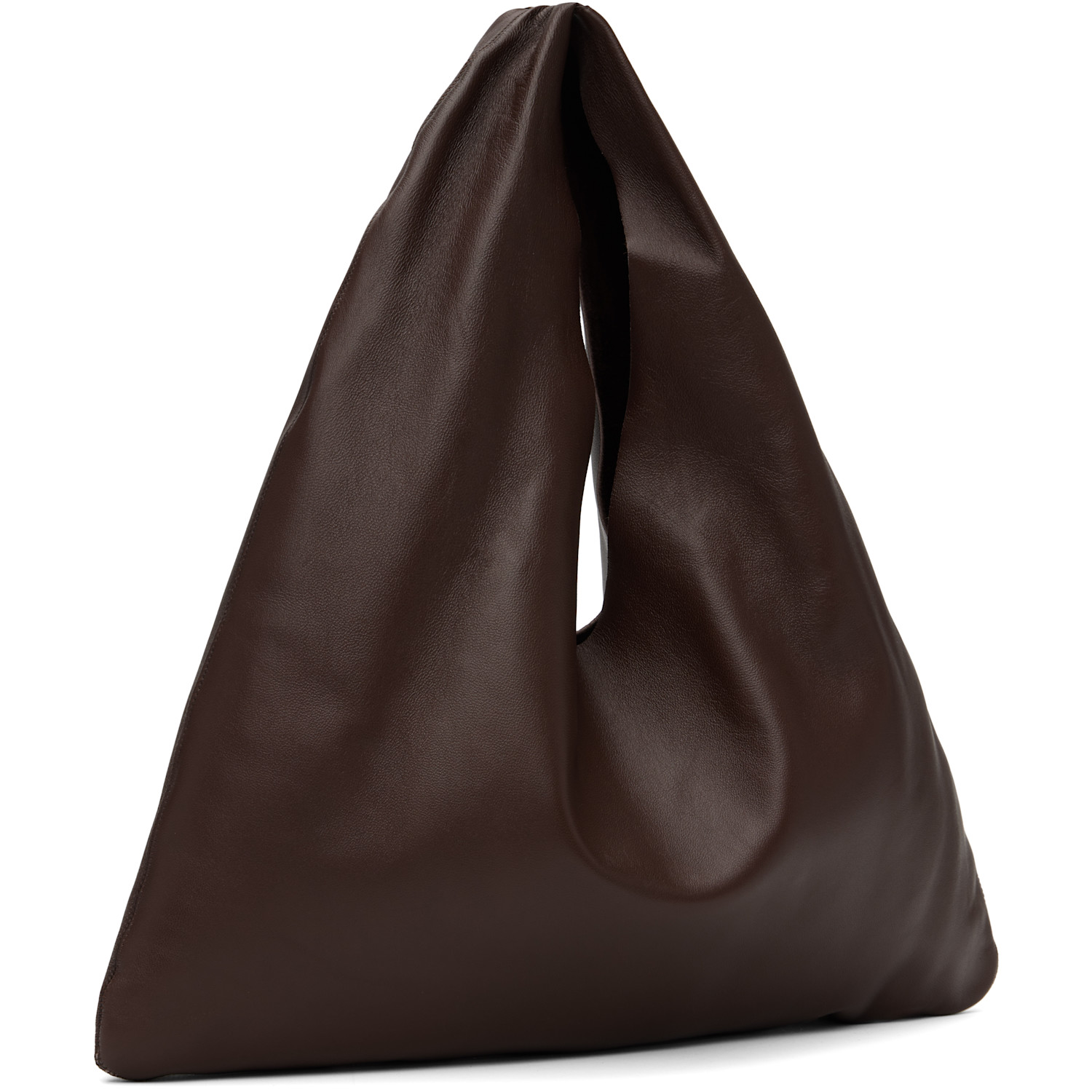  The Row Brown Small Bindle Tote 