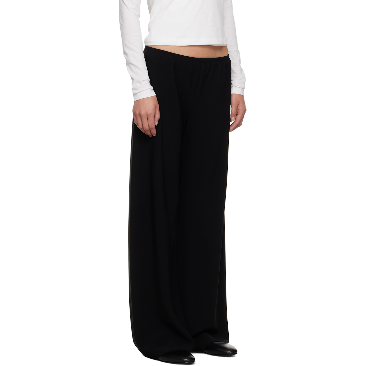  The Row Black Gala Trousers 