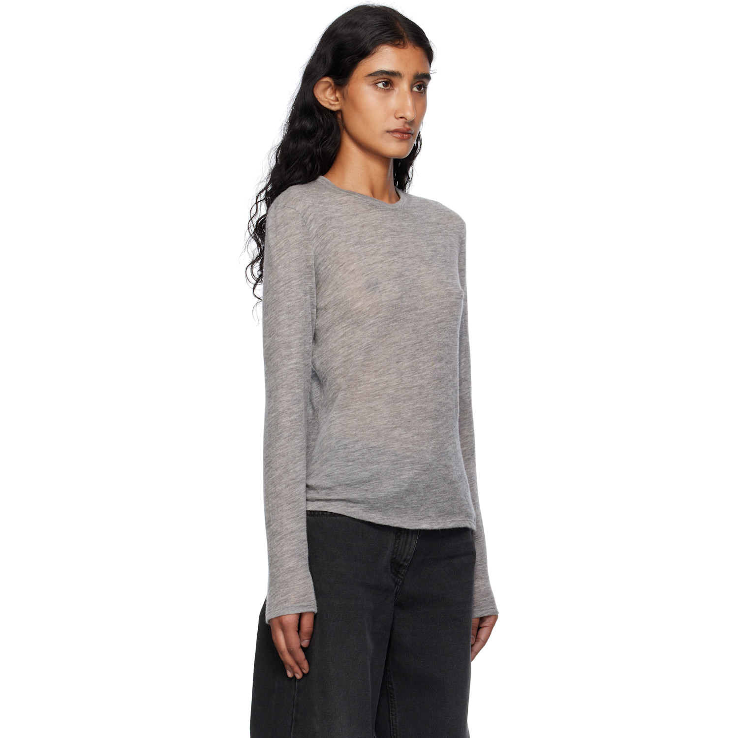  The Row Gray Iverness Sweater 