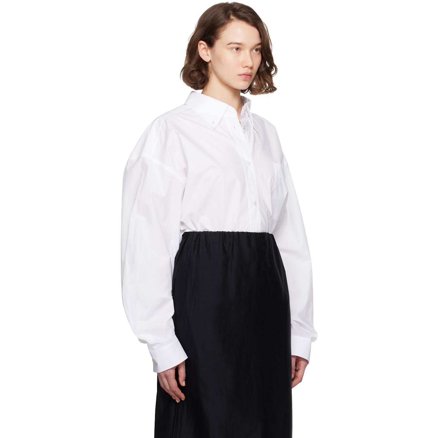  The Row White Victoria Shirt 
