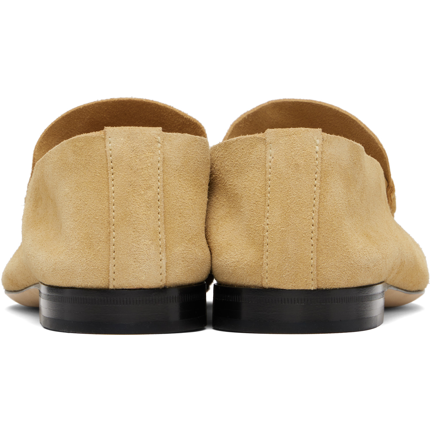 The Row Tan Soft Loafers 