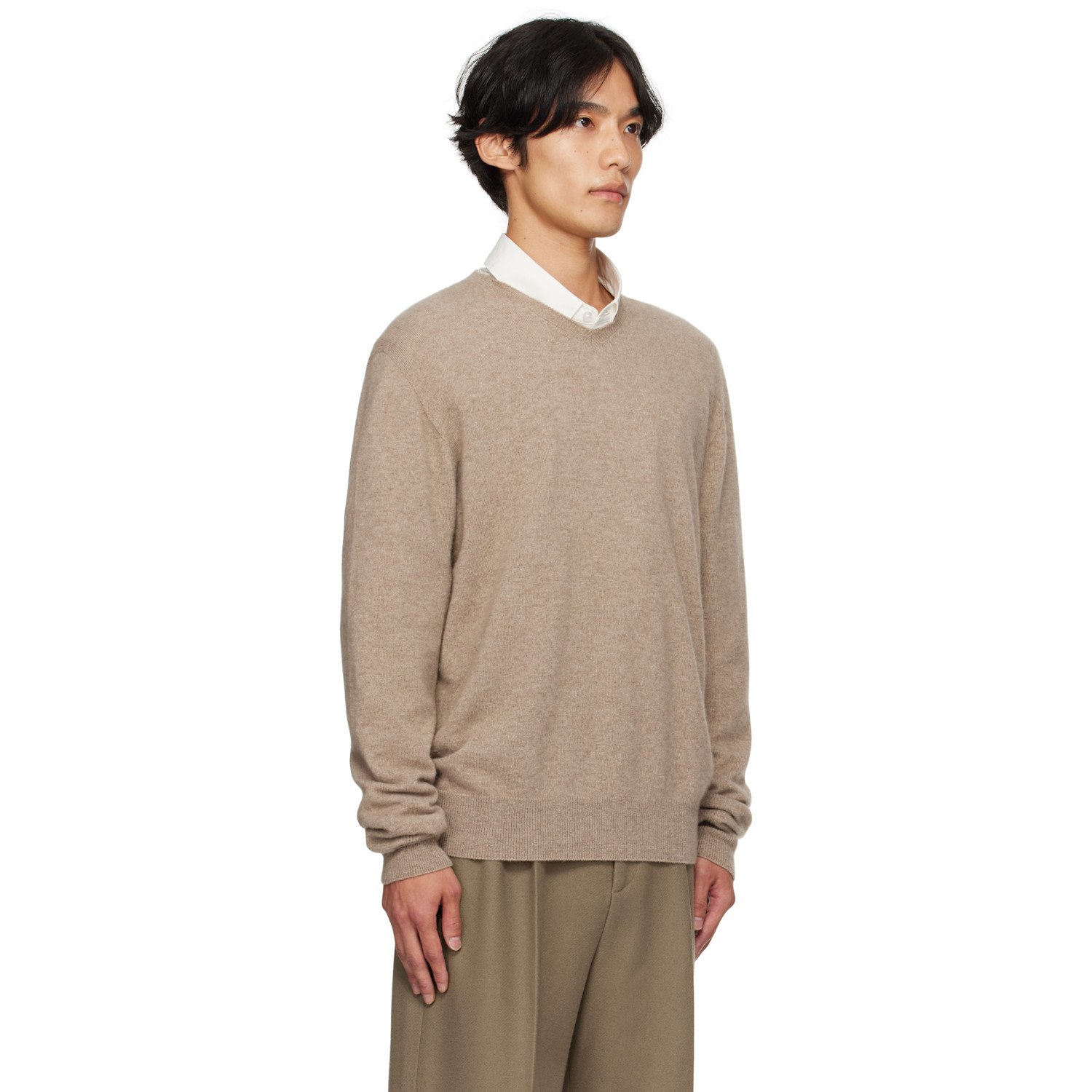  The Row Taupe Rod Sweater 