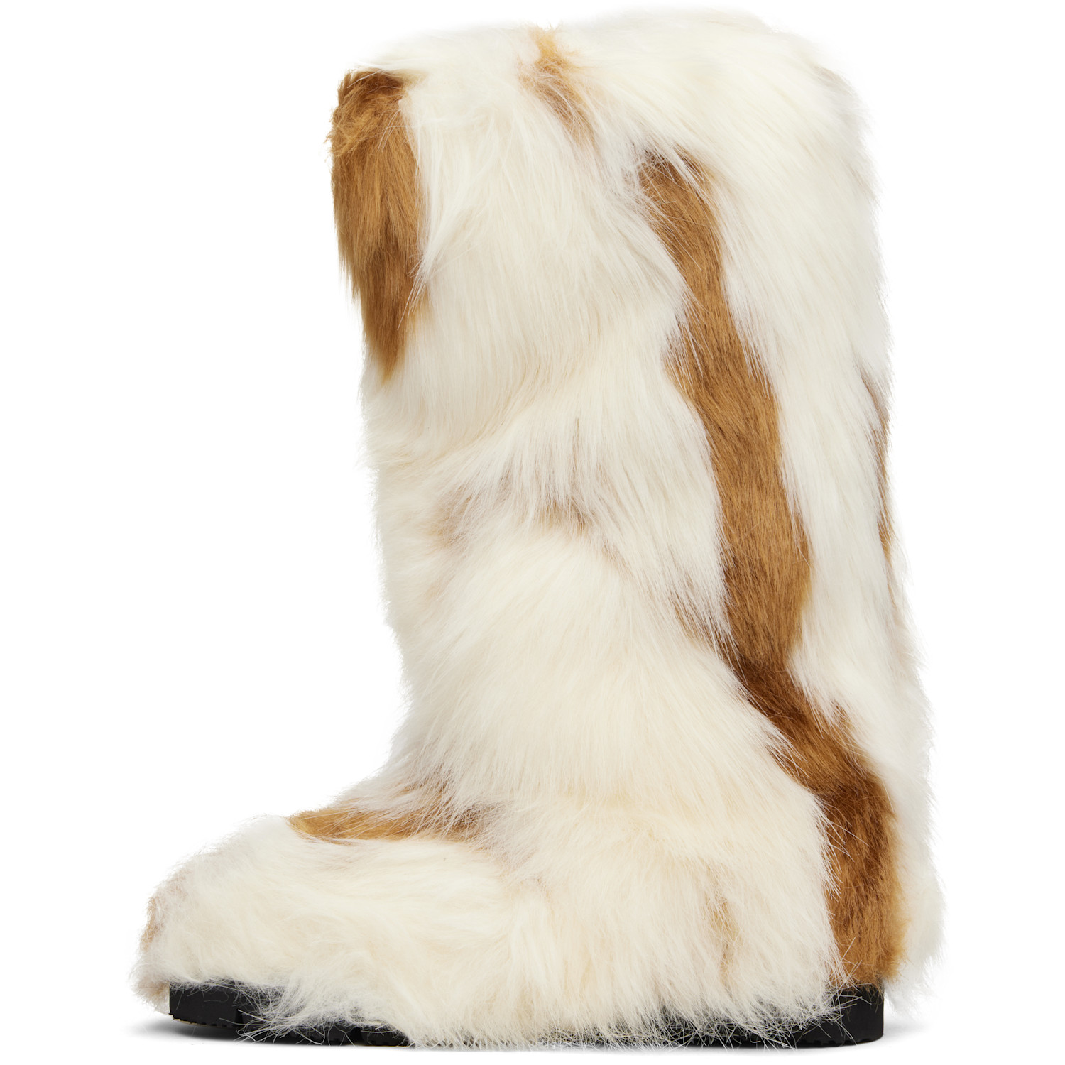  Epingler Beige & Brown Fofo Long Boots 