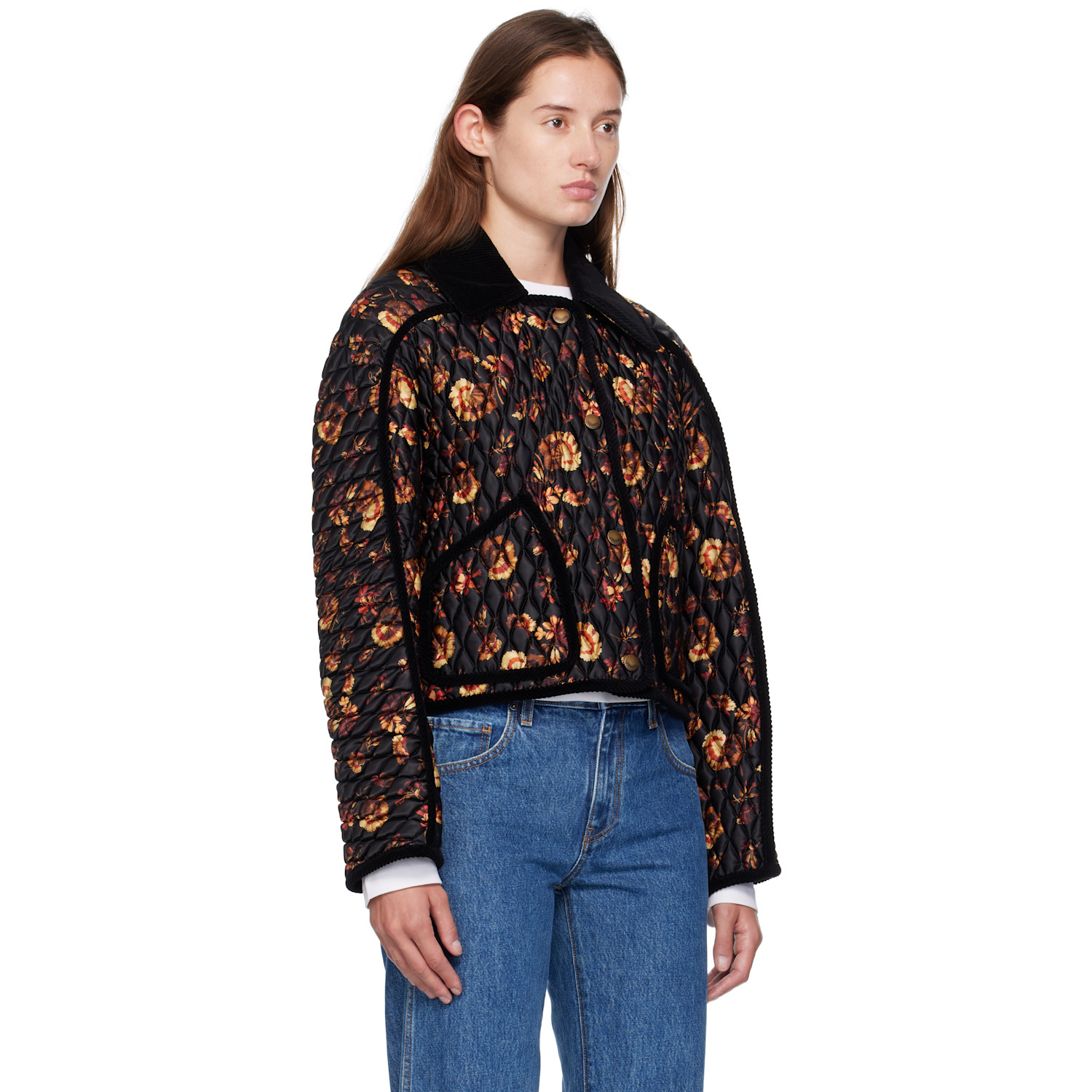  Burberry Black Floriston Jacket 