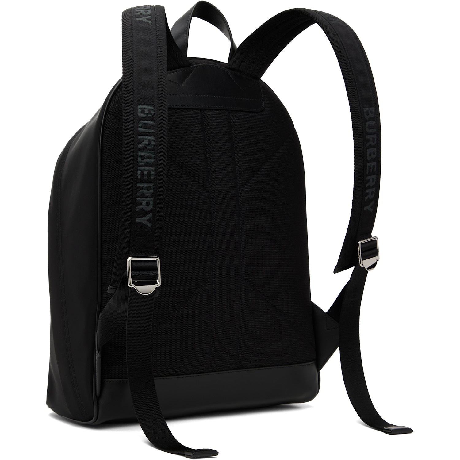  Burberry Black Nylon Backpack 