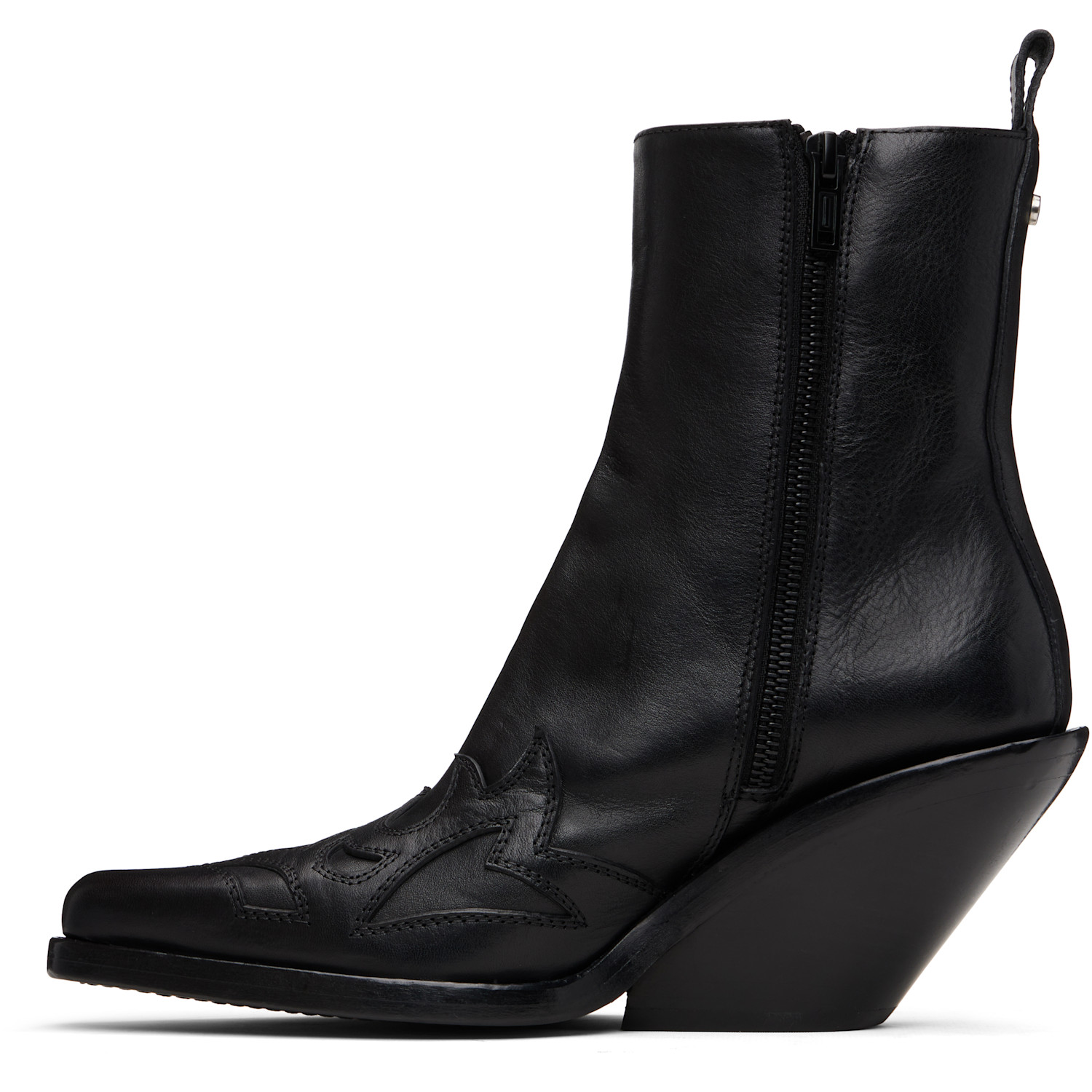  Ann Demeulemeester Black Heimo Ankle Boots 