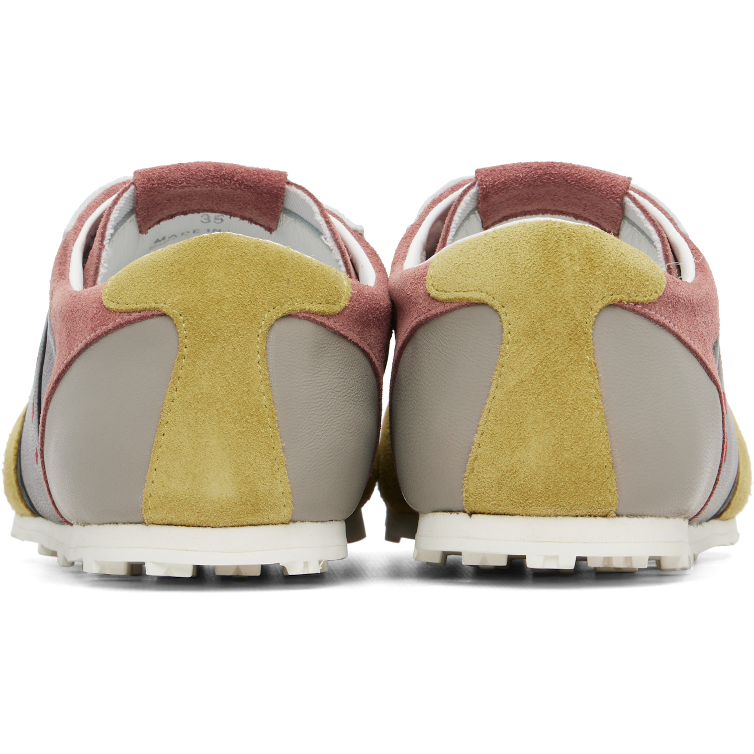  Marni Multicolor Leather & Suede Sneakers 