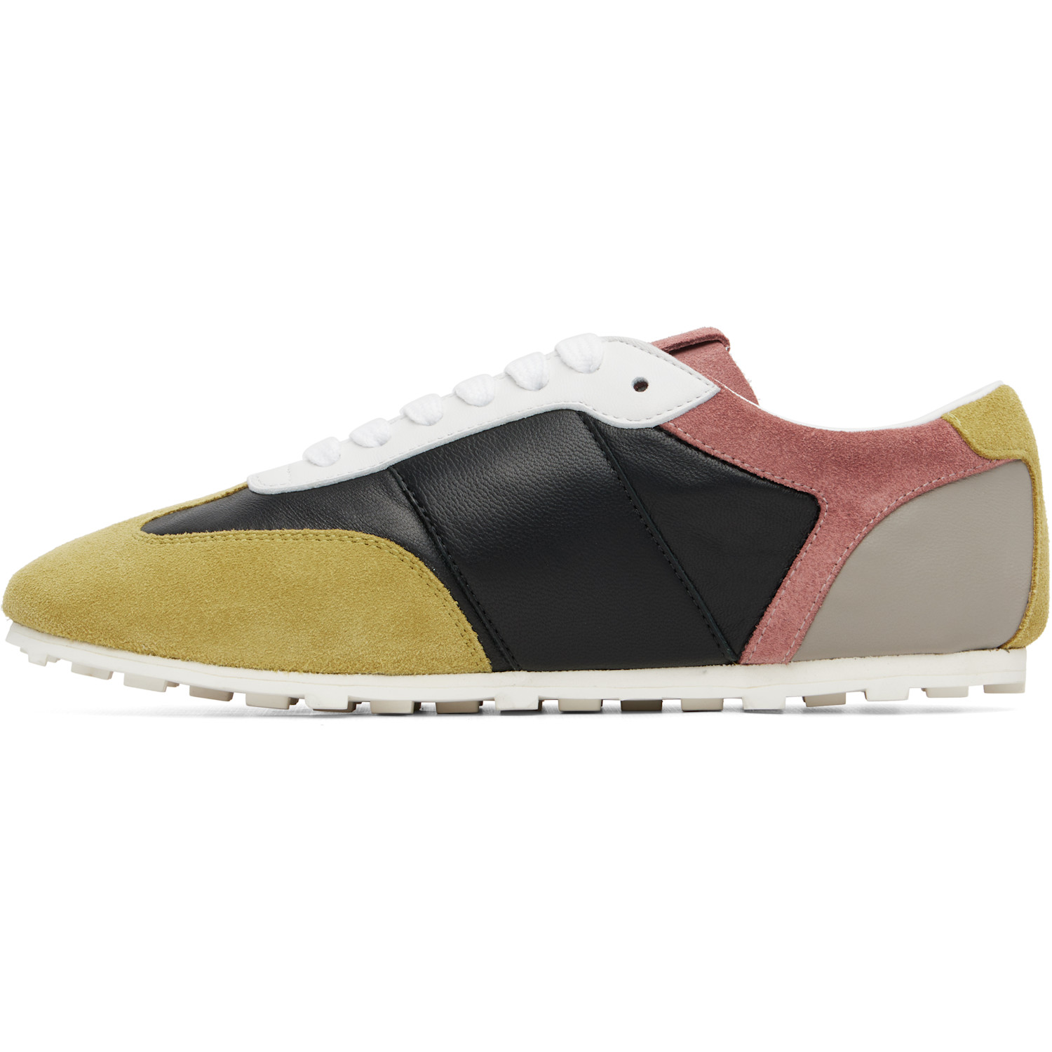  Marni Multicolor Leather & Suede Sneakers 