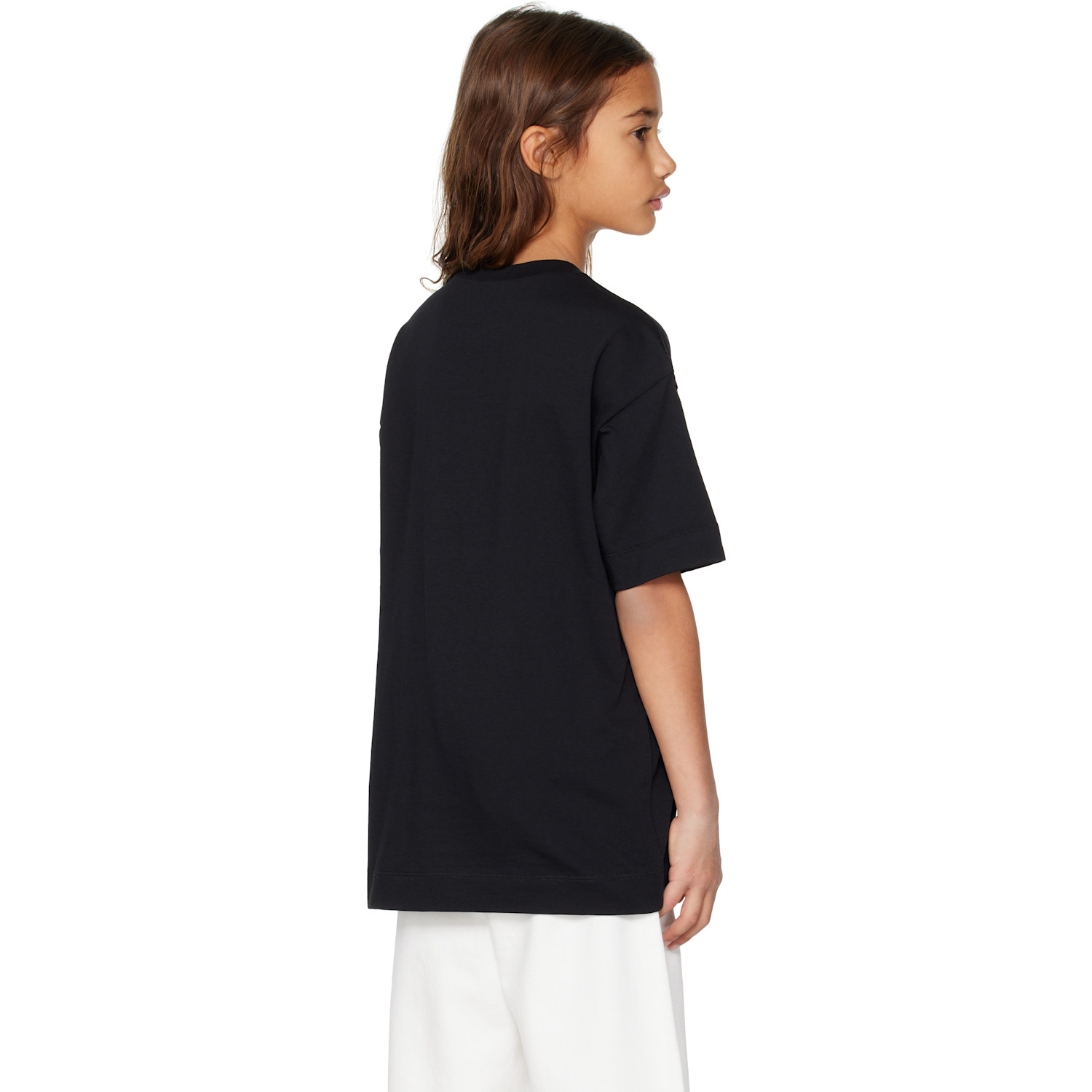  Marni Kids Black Pocket Logo T-shirt 