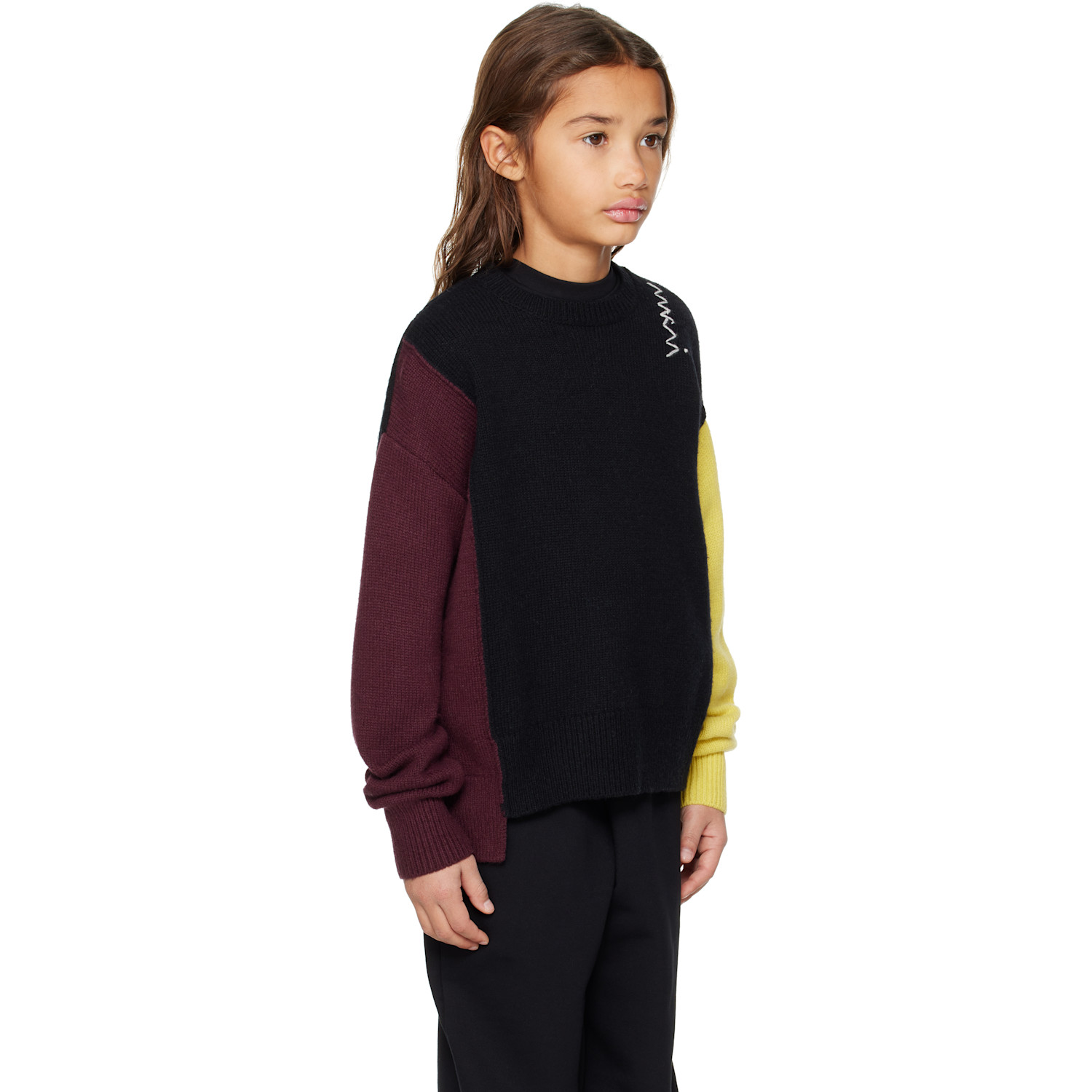  Marni Kids Multicolor Colorblocked Sweater 