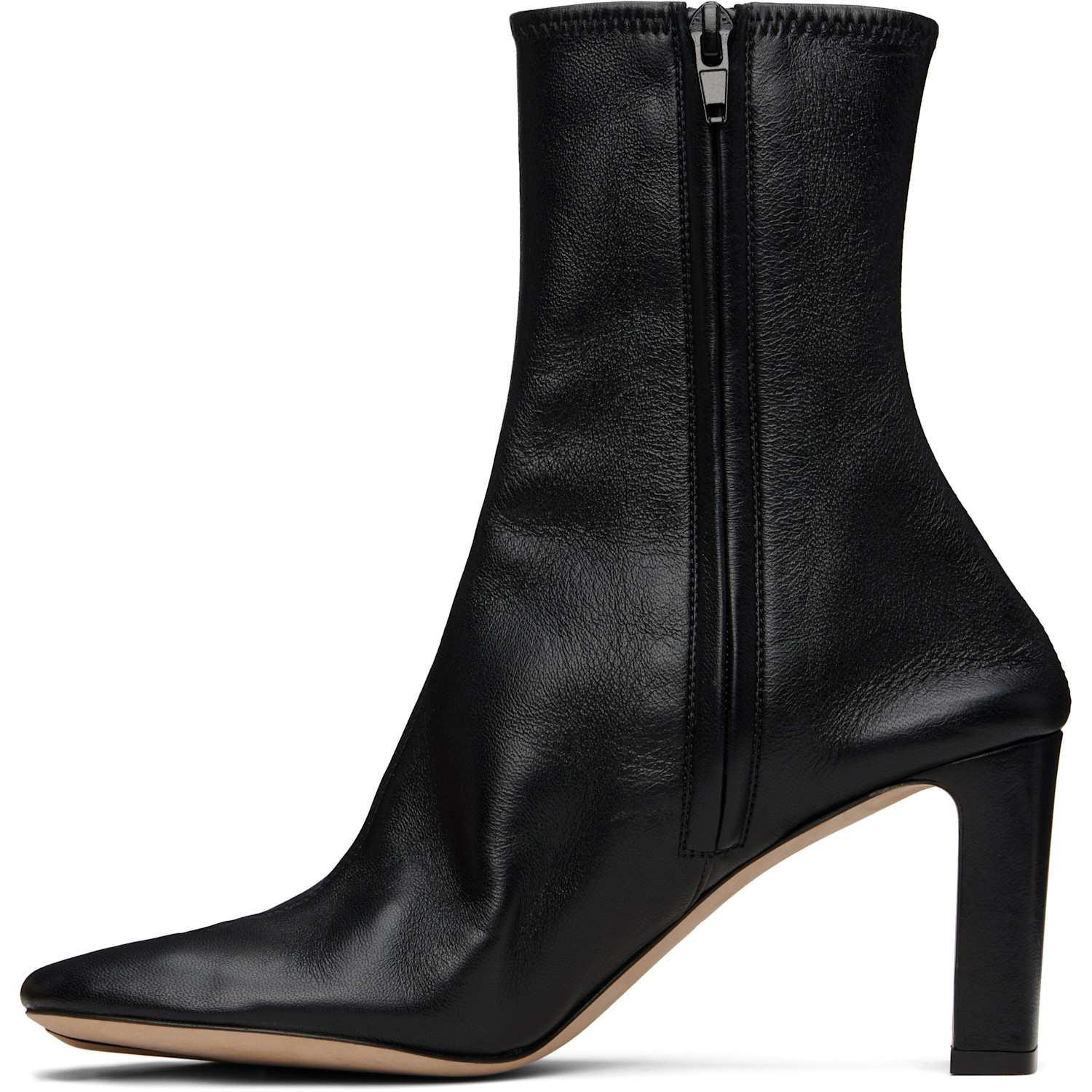  Christen Ssense Exclusive Black Tabi Stretch Boots 