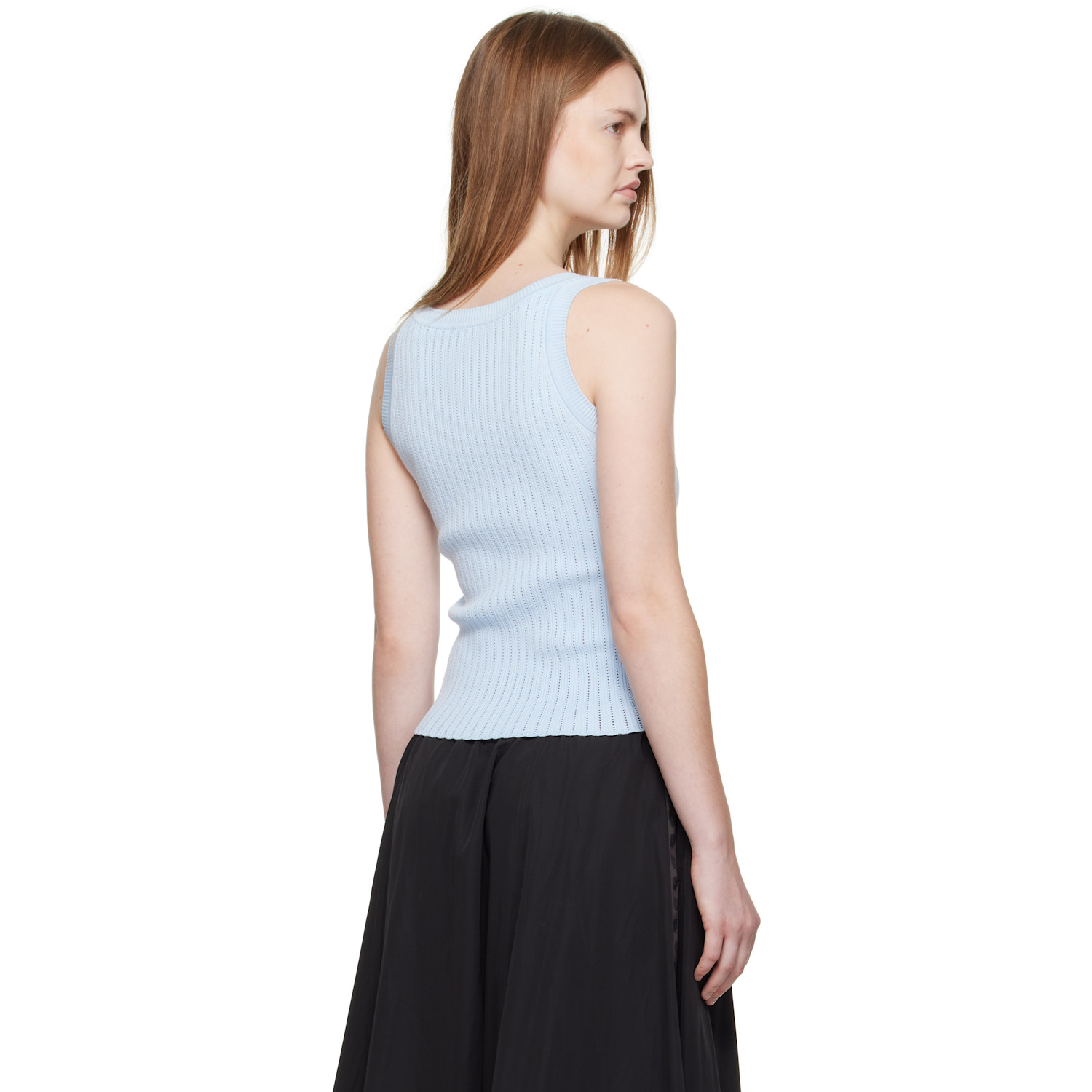  Kenzo Blue Kenzo Paris Textured Tank Top 